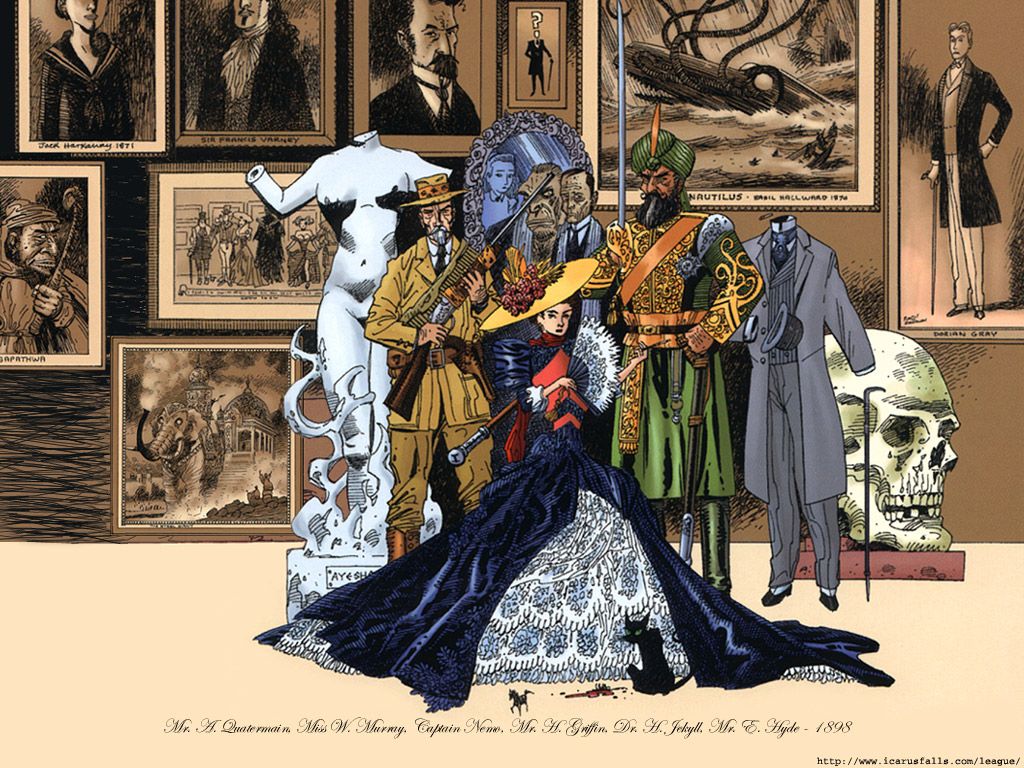 My Free Wallpaper Wallpaper, The League of Extraordinary Gentlemen. League of extraordinary gentlemen, League of extraordinary, Extraordinary gentlemen
