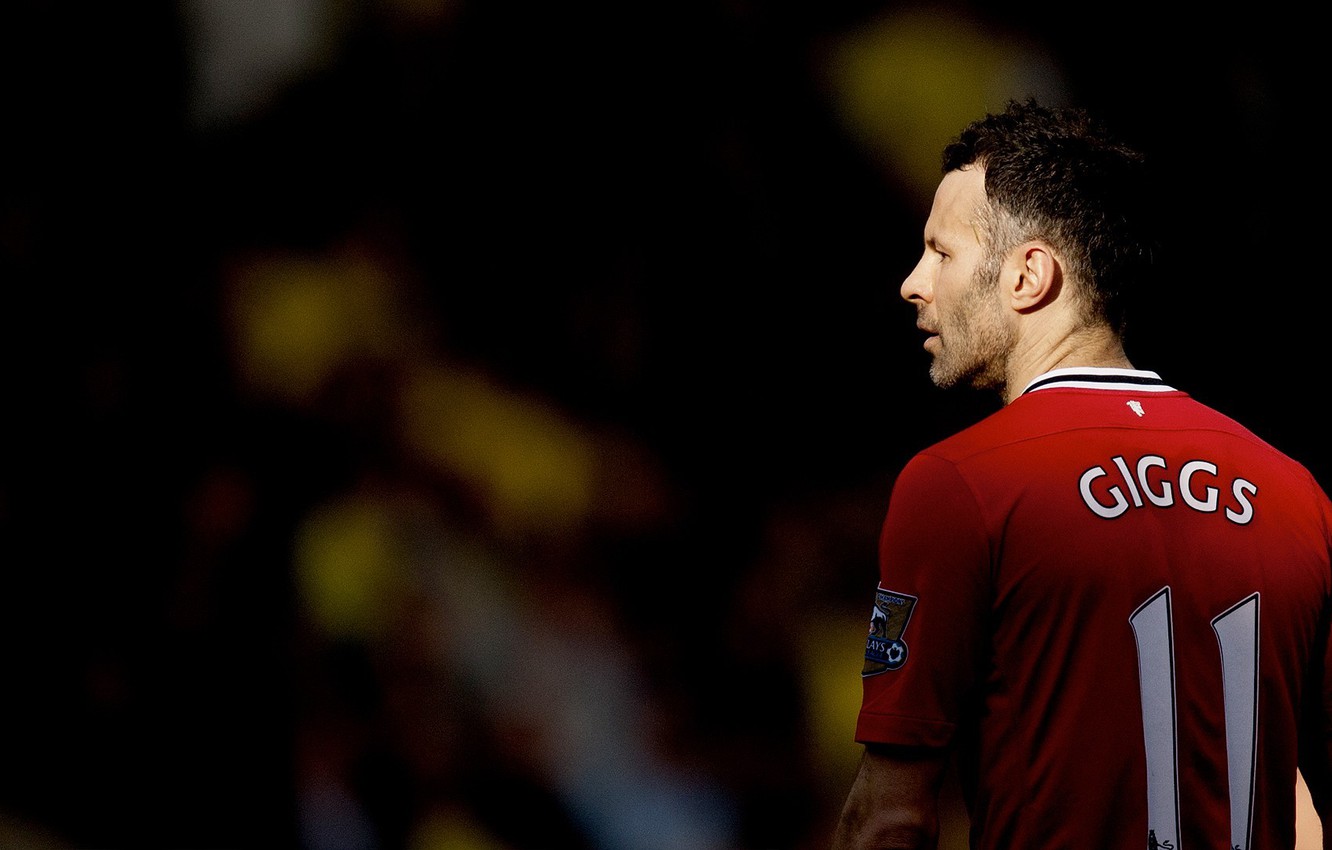 Wallpaper Manchester United, Ryan Giggs, The Legend image for desktop, section спорт