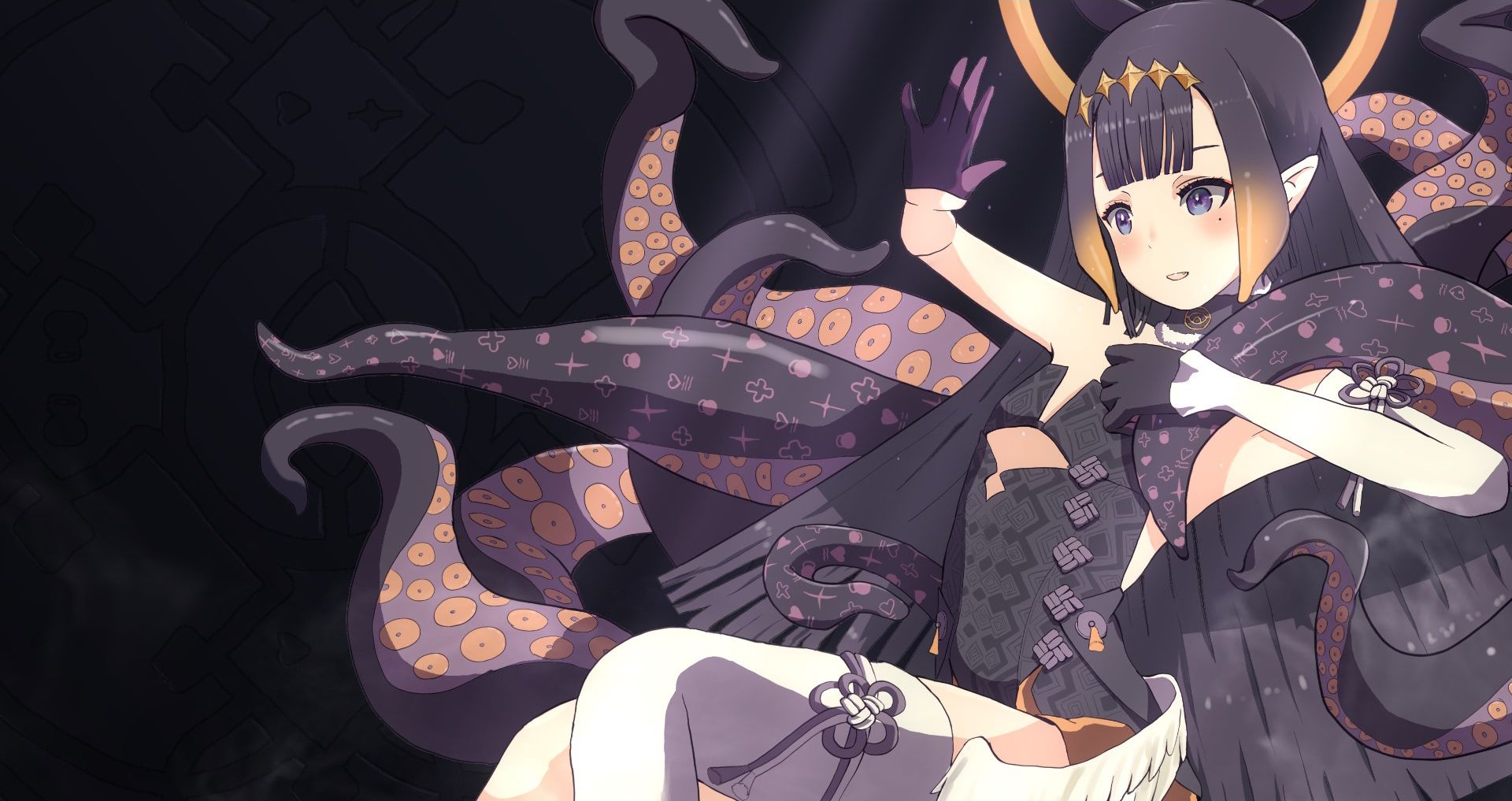 VTuber Ina'nis Hololive EN 4K [Wallpaper Engine Anime]. Anime, Anime wallpaper, Wallpaper