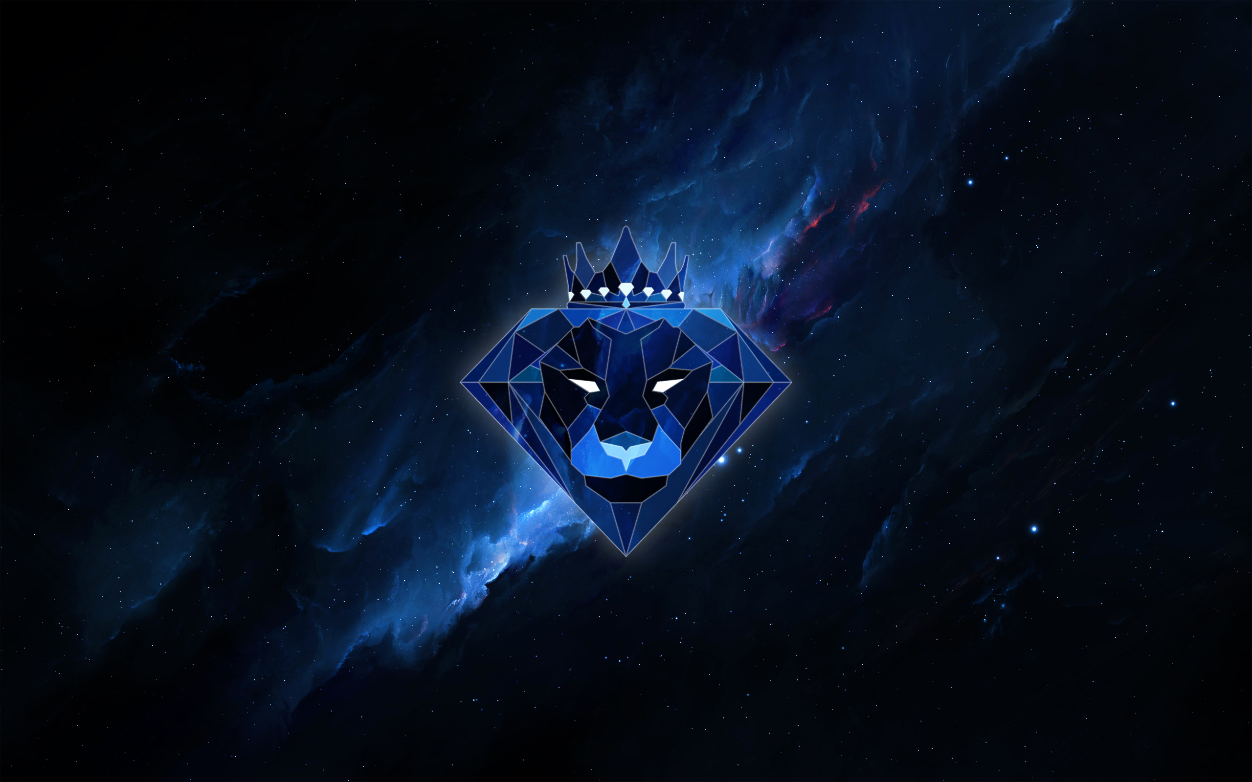 BrokerHood Nebula Lion Crown Gem wallpaperx1600