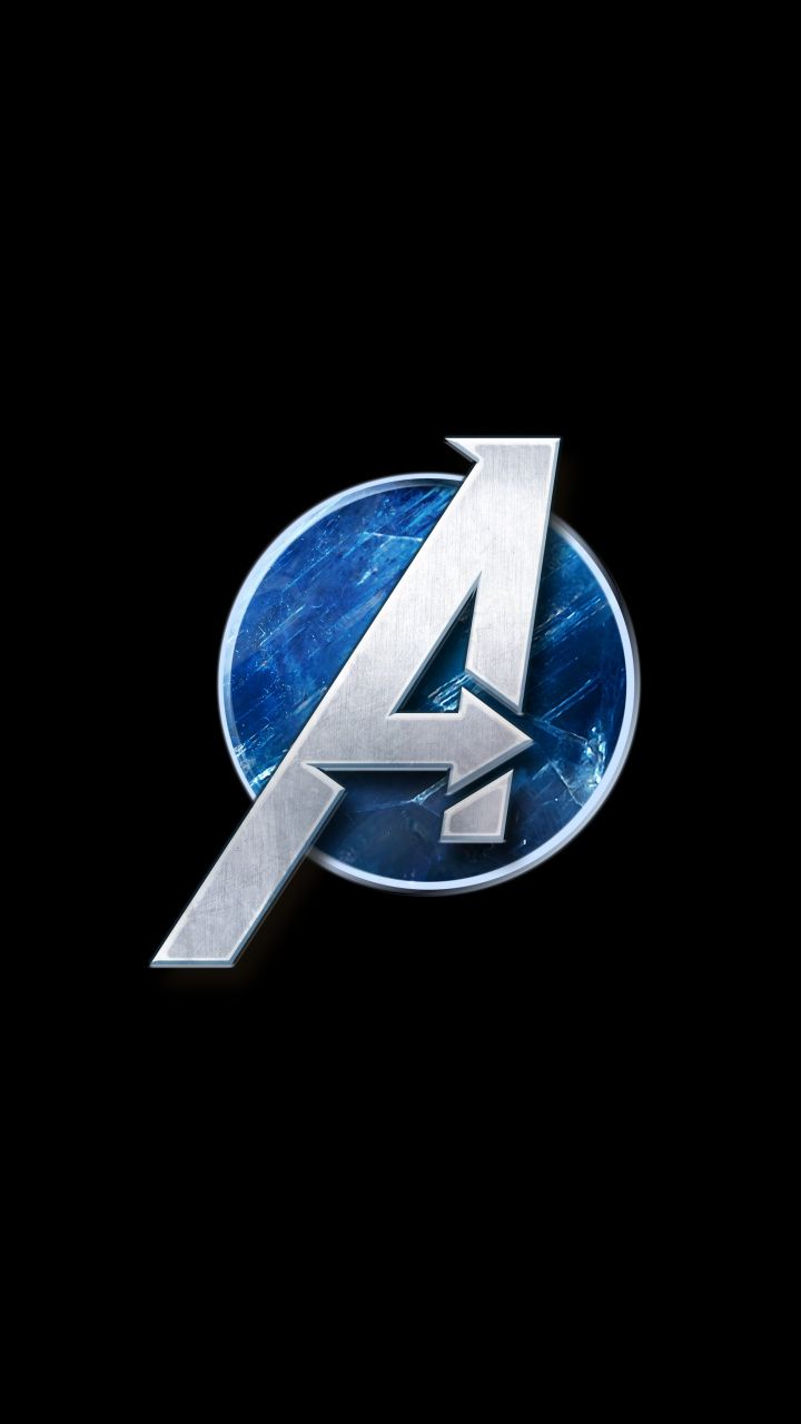 Dark, minimal, marvels, Avengers: Endgame, logo wallpaper. Marvel comics wallpaper, Marvel wallpaper, Marvel avengers games