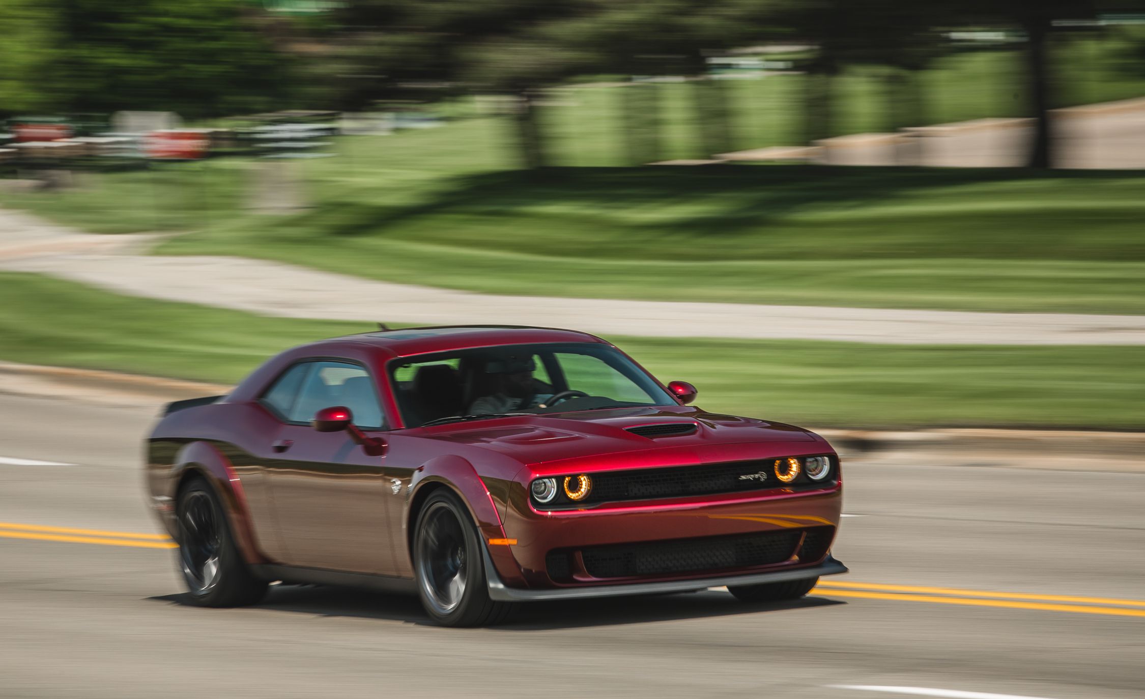Dodge Challenger SRT Hellcat Widebody Wallpaper (HD Image)