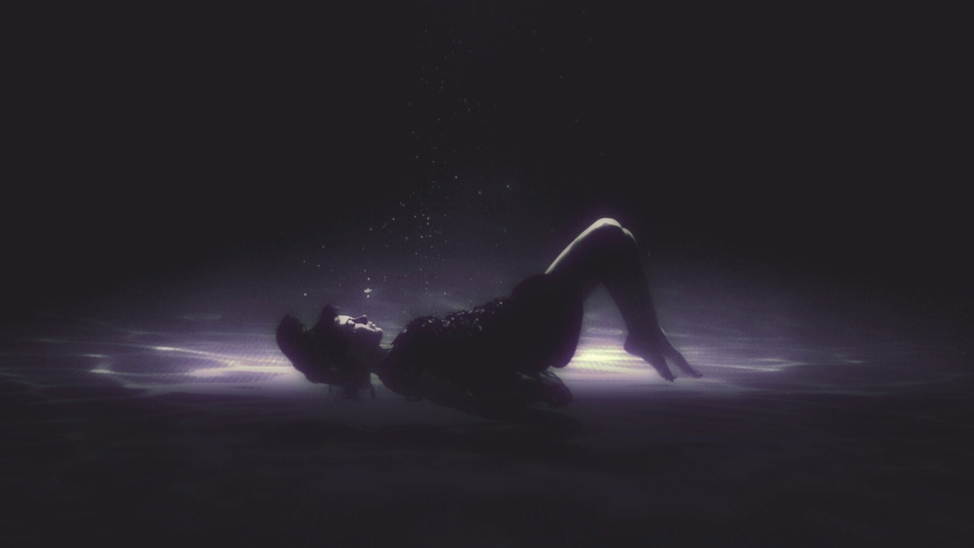 Wallpaper Neon Aesthetic, Silhouette, Night, Nature • Wallpaper For You HD Wallpaper For Desktop & Mobile