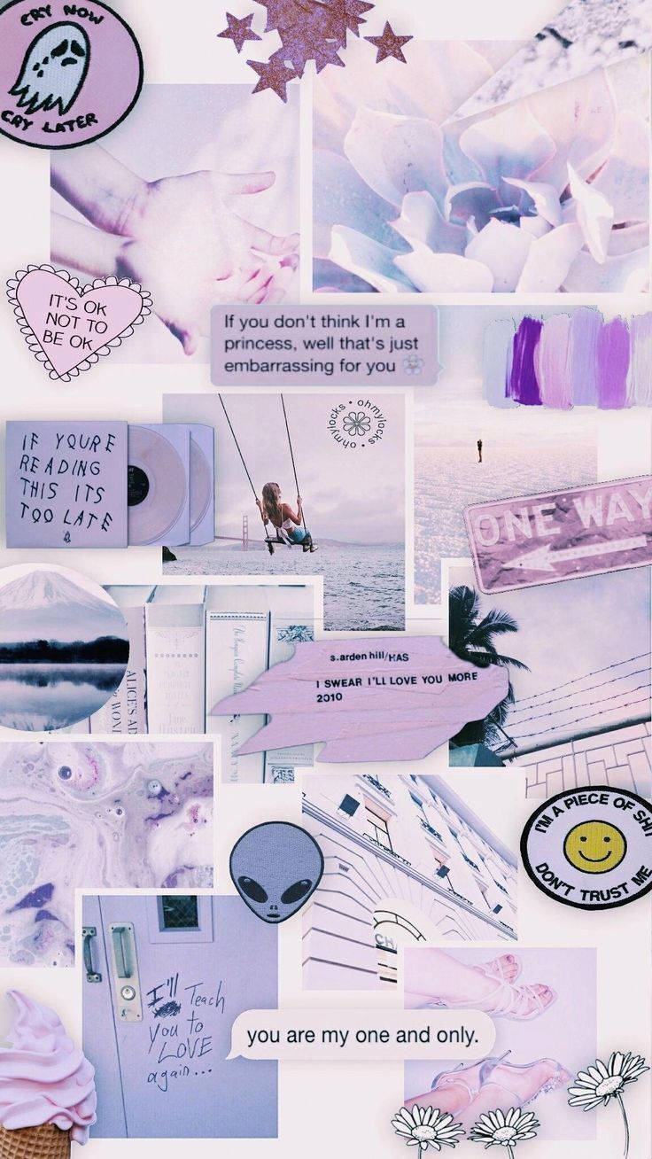 soft purple aesthetic wallpaper