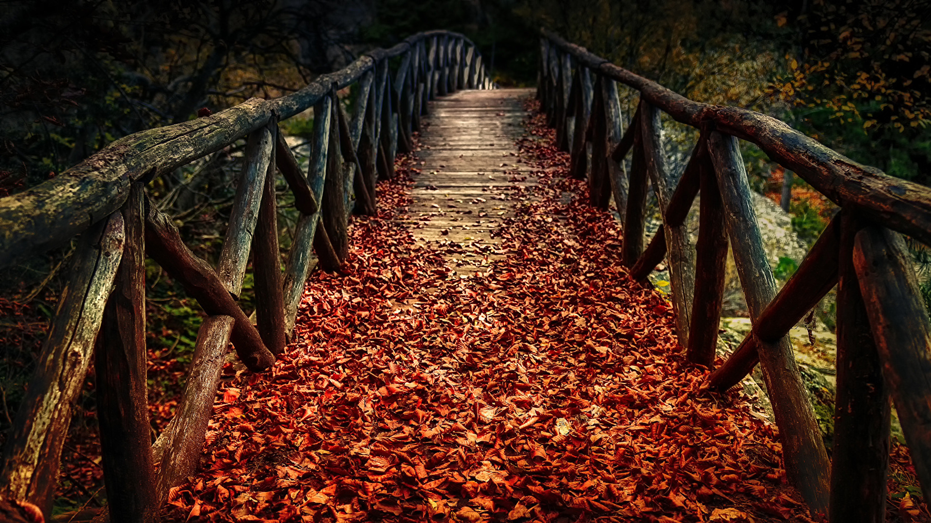 Autumn Bridges Wallpapers Wallpaper Cave 