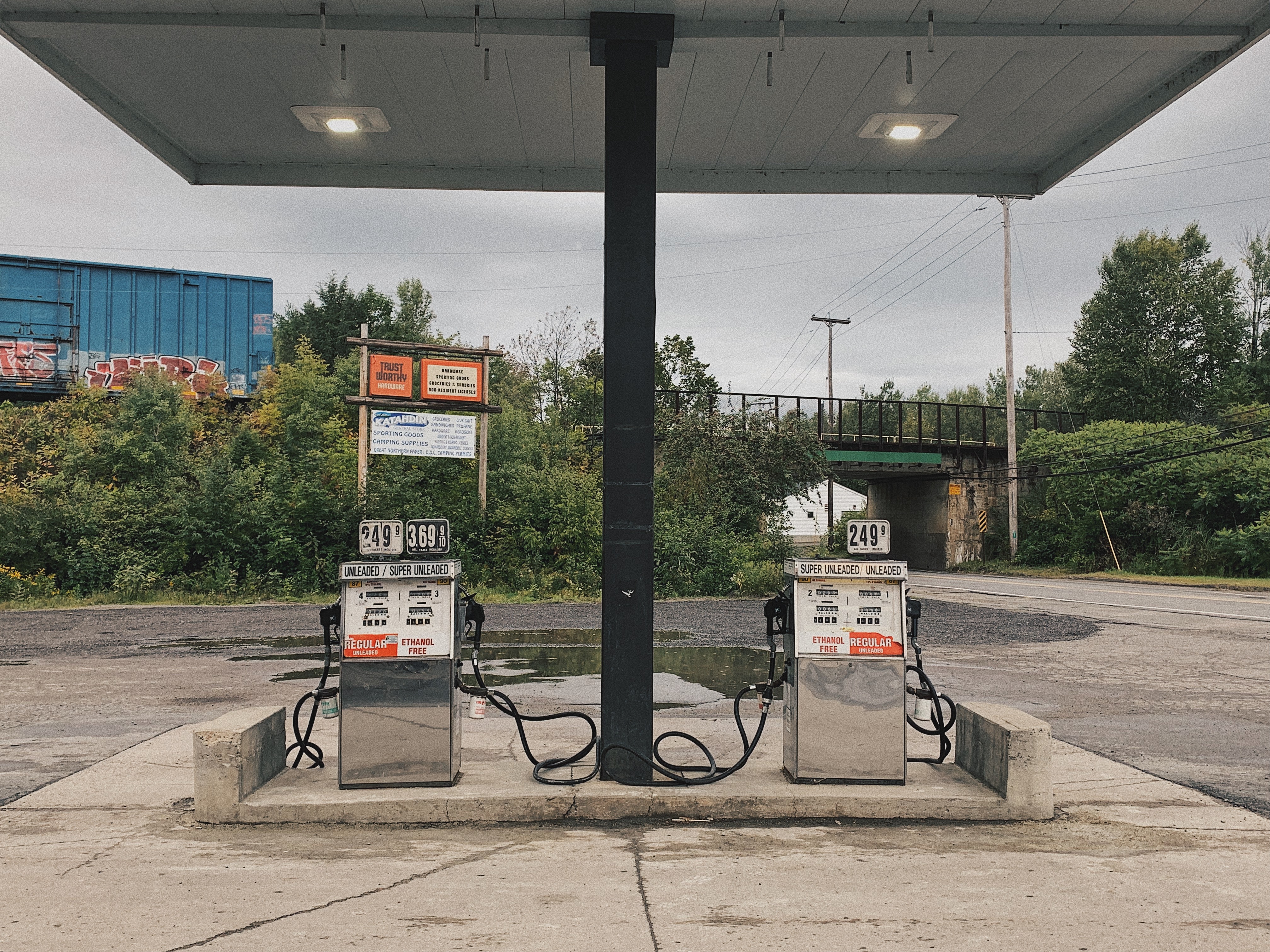 Empty Gas Station · Free
