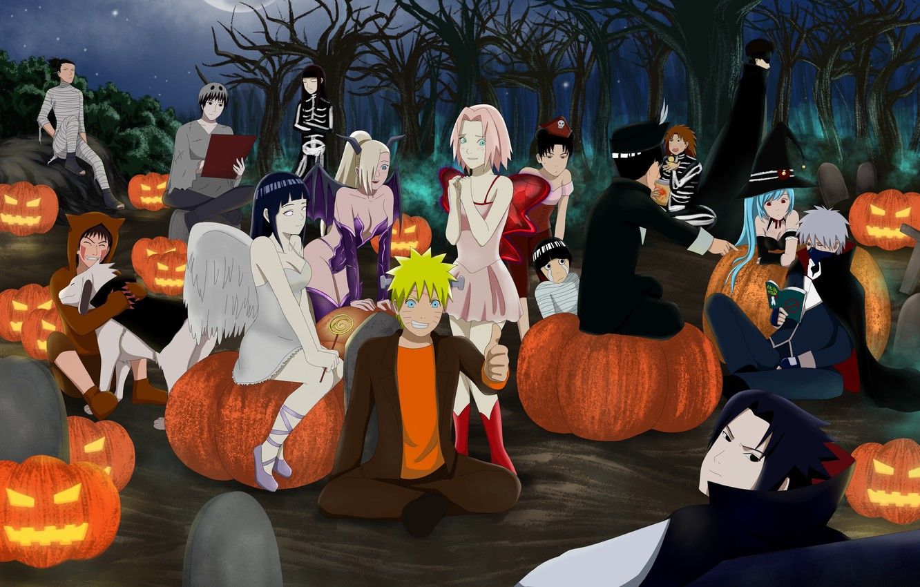 Naruto Halloween Wallpaper Free Naruto Halloween Background