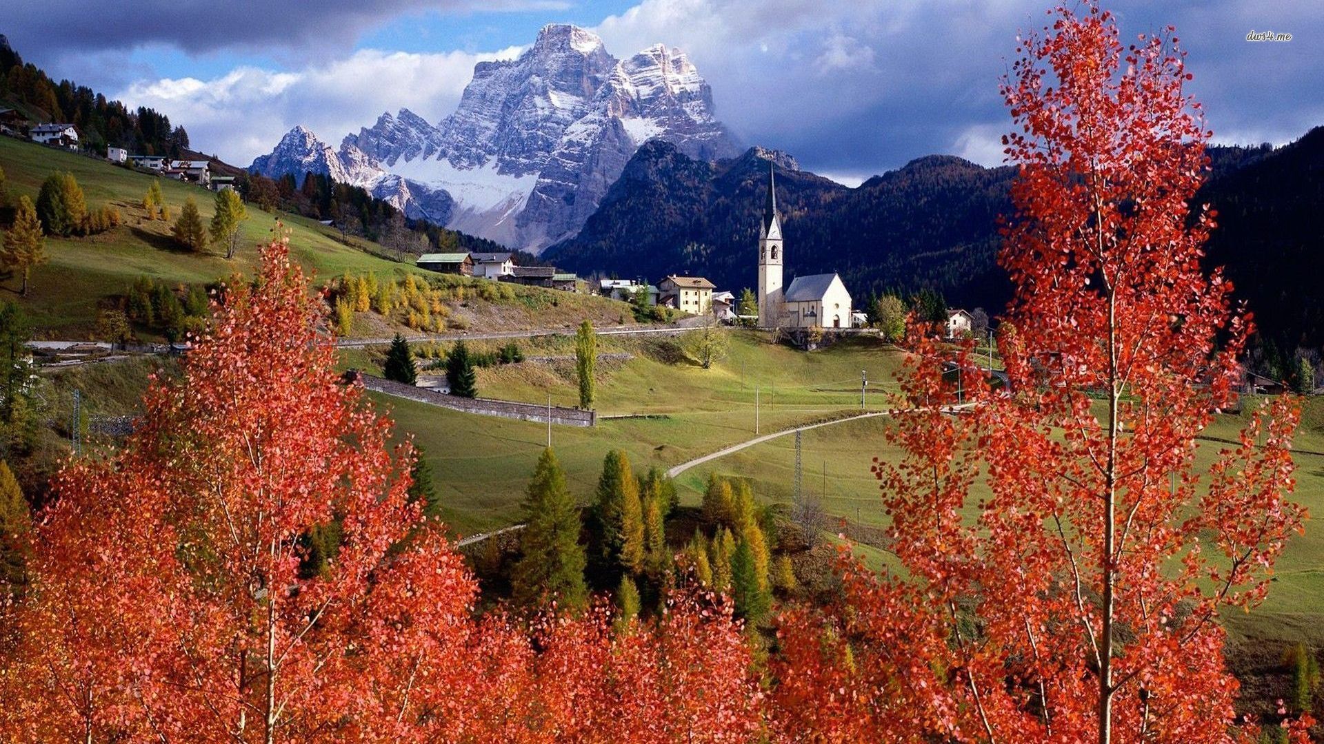 Autumn In North Italy