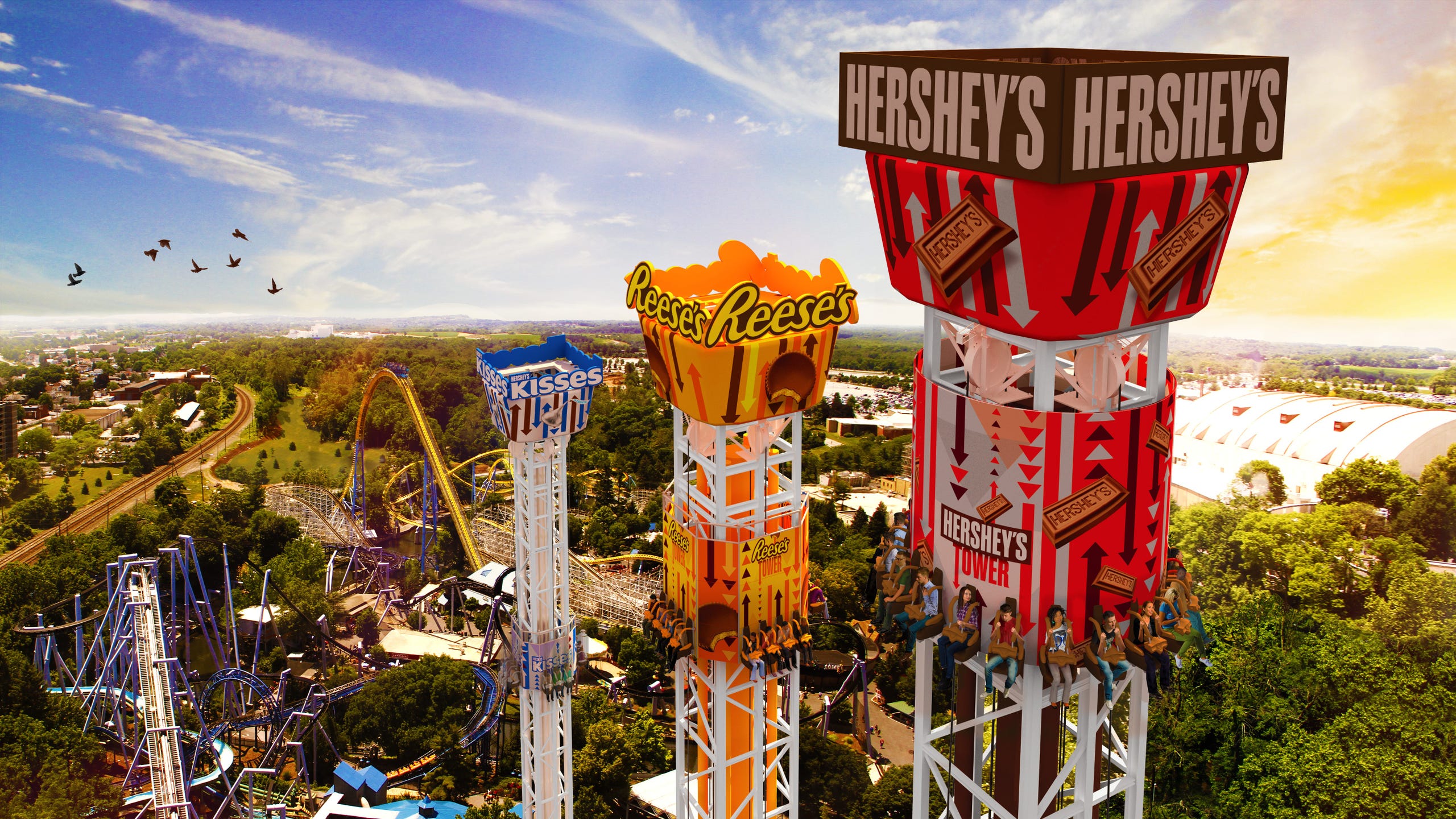 best amusement parks in the U.S., as voted