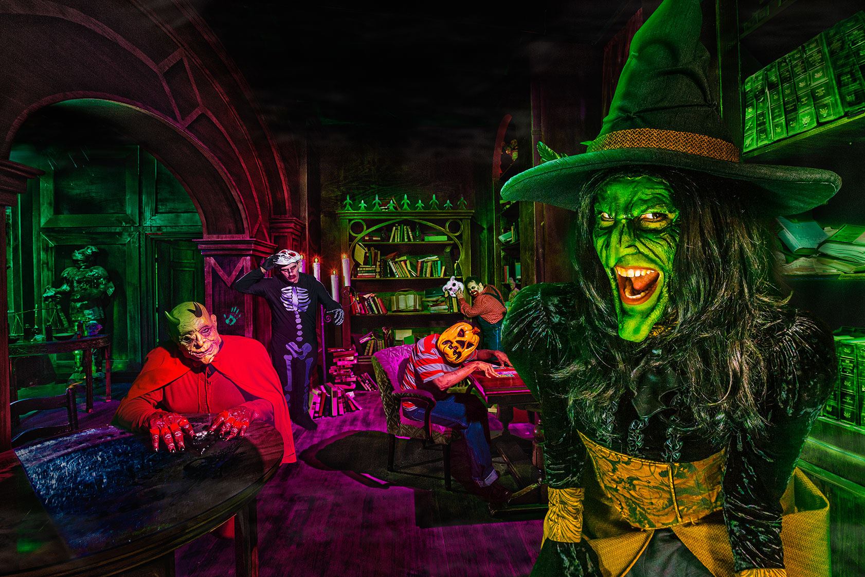 Fiendishly Frightening Halloween Festivities in the Theme Parks