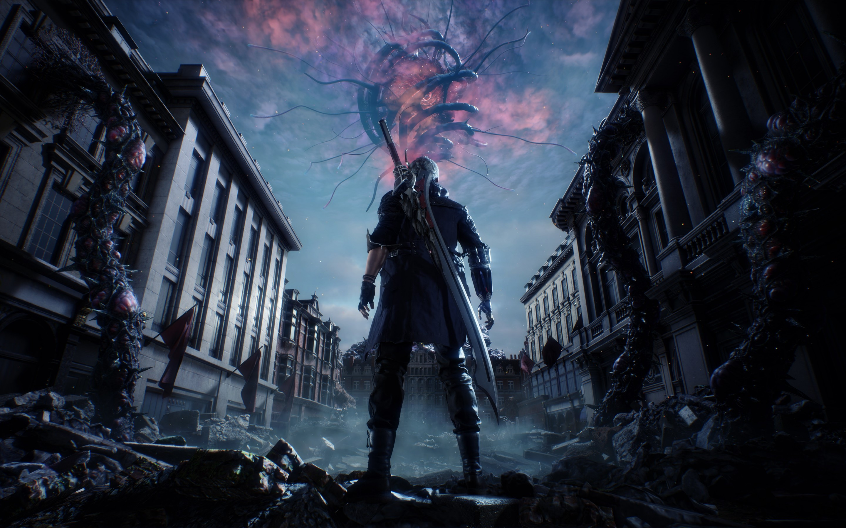 Download 2880x1800 Devil May Cry Creatures, Jrpg Games Wallpaper for MacBook Pro 15 inch