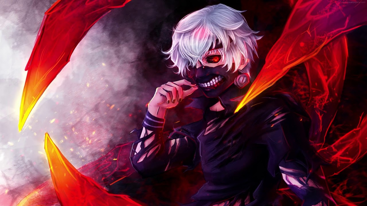Live Wallpaper Anime PC and Mobile. Tokyo Ghoul Kaneki. David Live Wallpaper