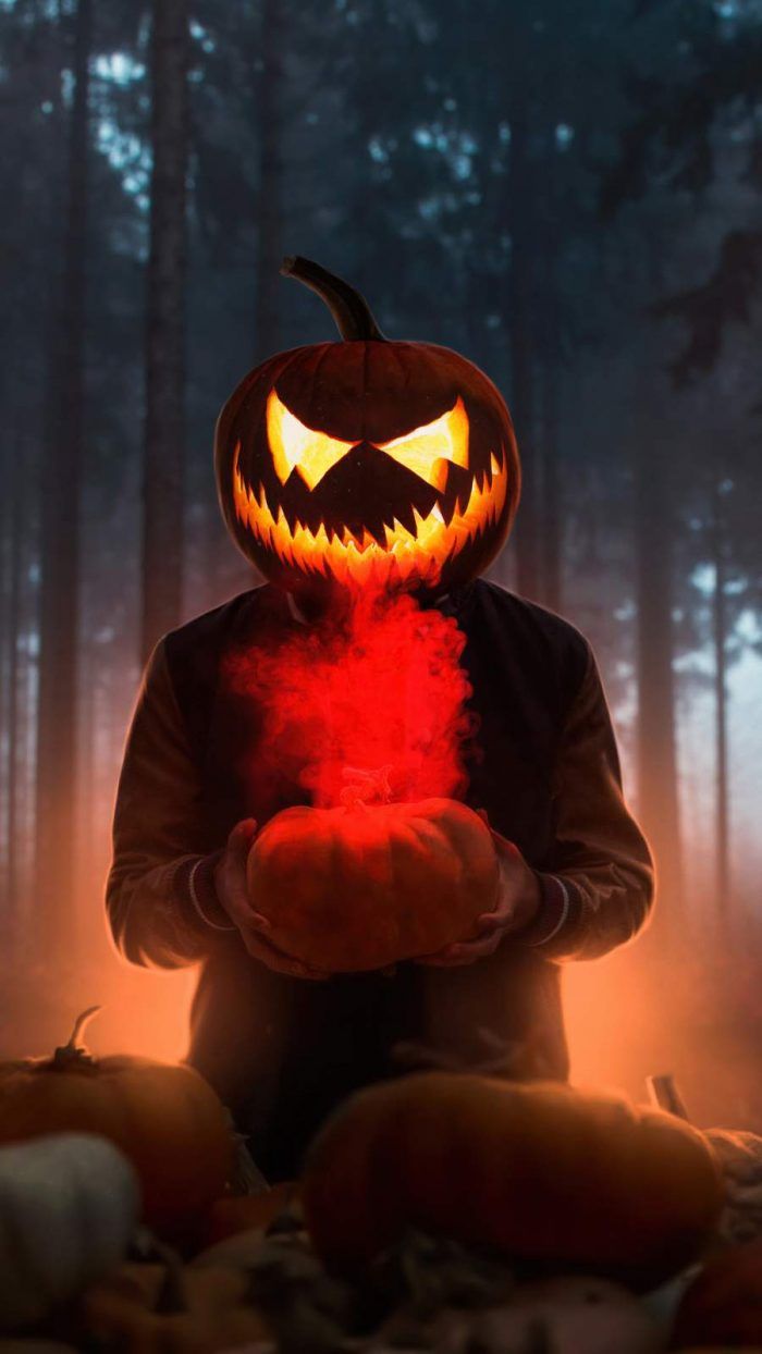 Download Halloween Party Orange Background Wallpaper  Wallpaperscom