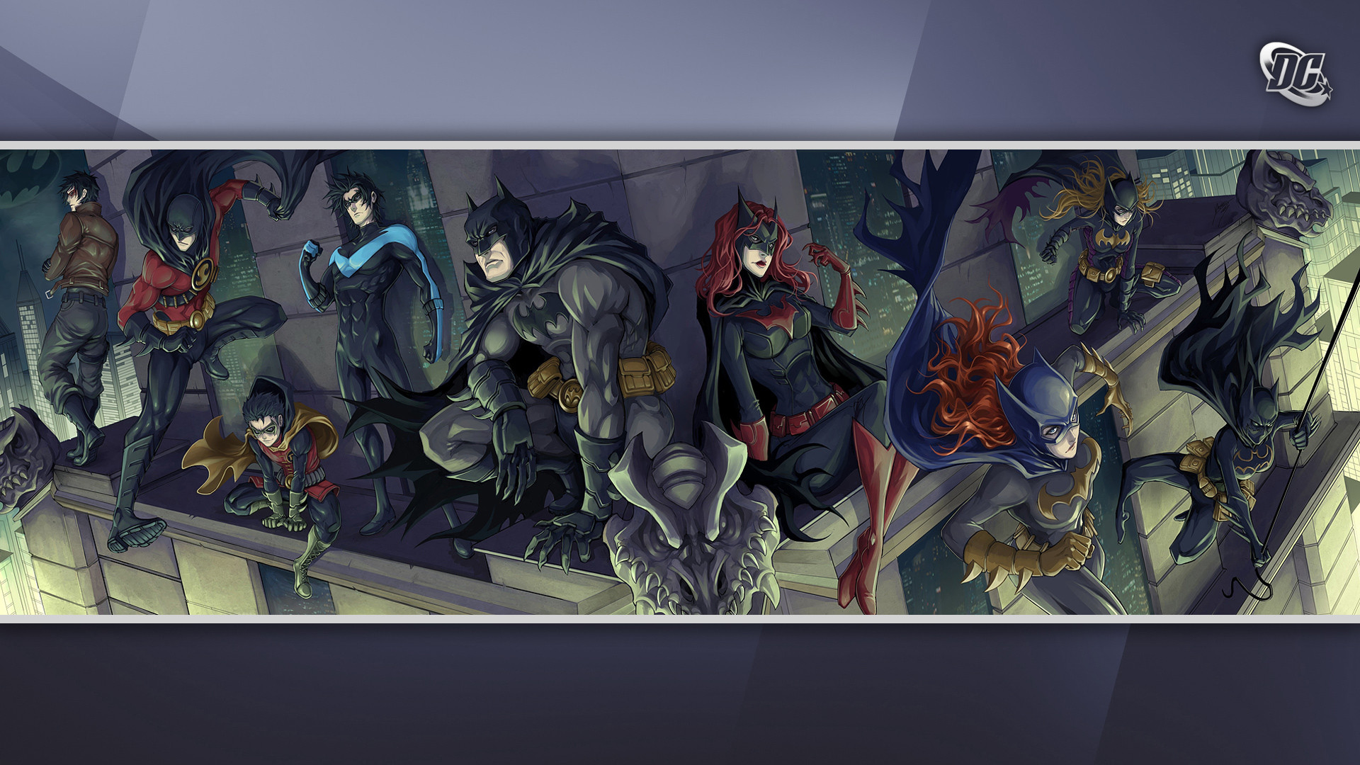 Batfamily wallpaper: DCcomics