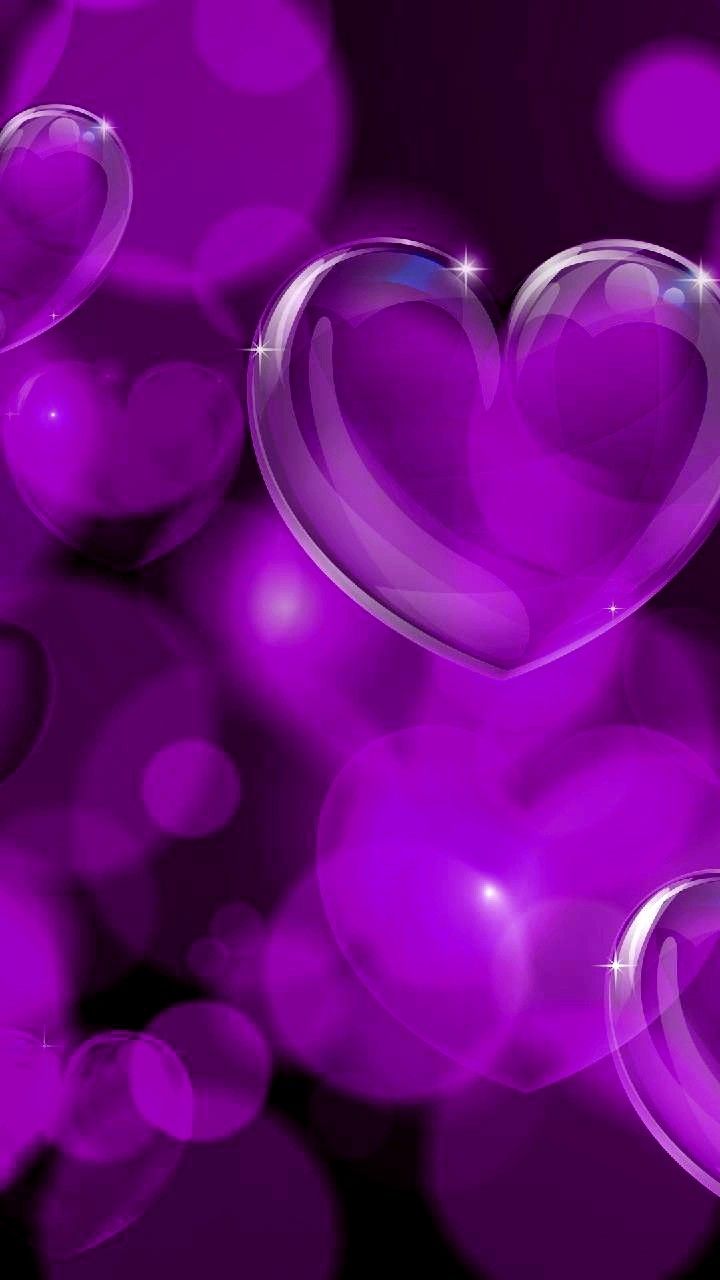 Wallpaper. By Artist Unknown. Heart iphone wallpaper, Heart wallpaper, Bubbles wallpaper