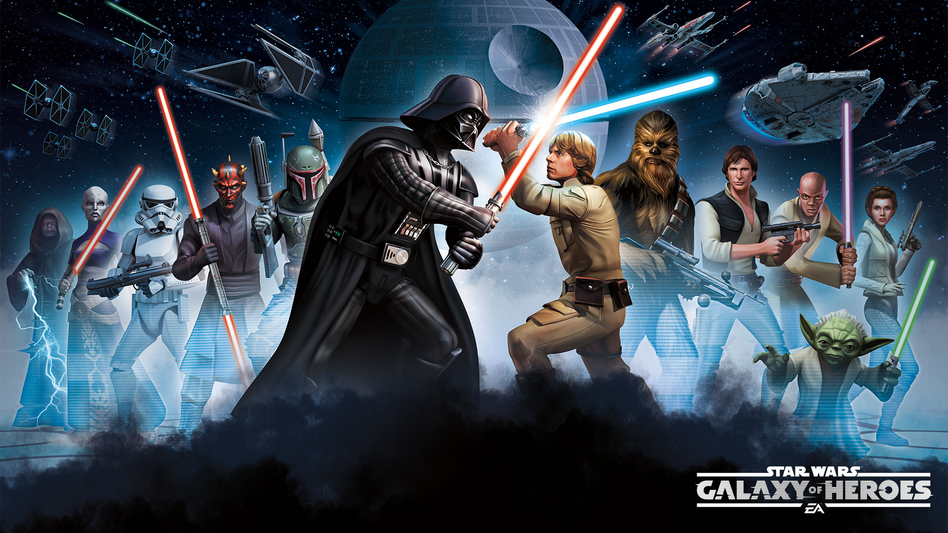 Star Wars Galaxy of Heroes HD wallpaper