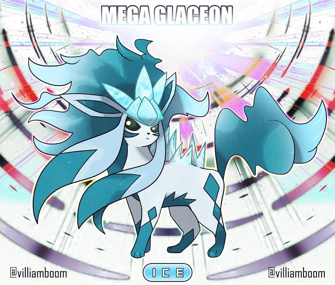 Mega Glaceon Wallpapers - Wallpaper Cave, image size:1080x919
