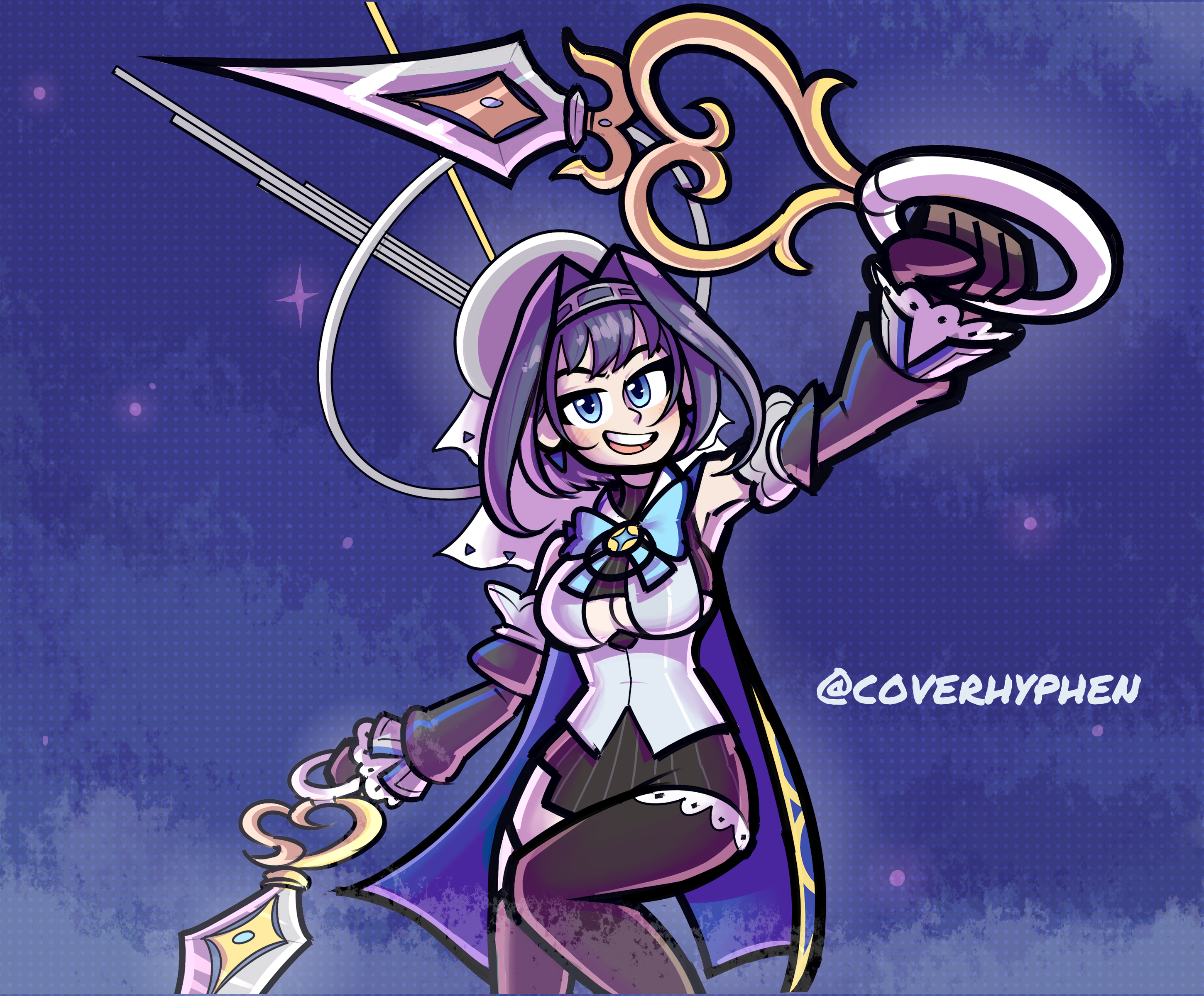 Ouro Kronii by CoverHyphen on Newgrounds