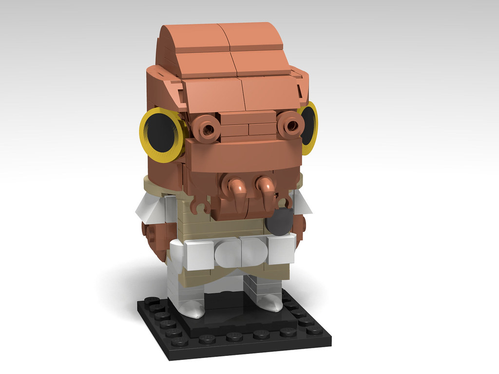 Admiral Akbar BrickHeadz. Admiral Ackbar BrickHeadz MOC. Fo