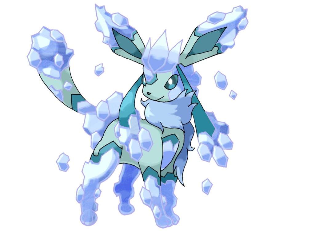 Project Mega Evolution: Glaceon. Pokémon Amino