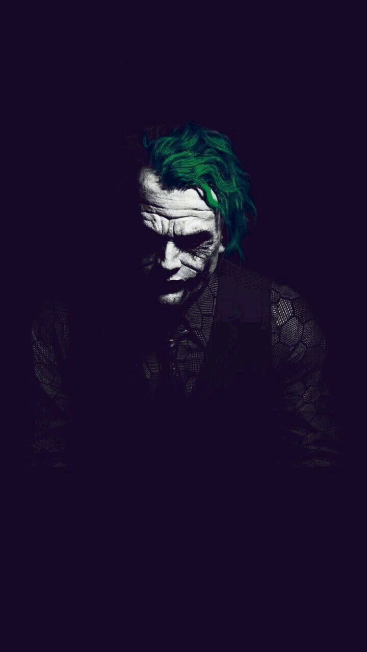 Black Ultra HD Joker Wallpaper