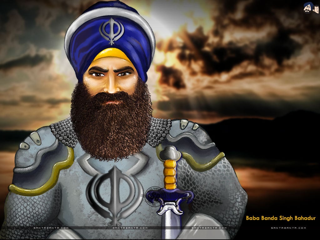 Baba Banda Singh Bahadur warrior and a commander of the Khalsa army