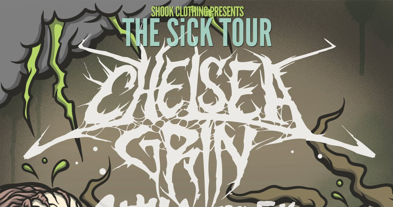 CHELSEA GRIN / ATTILA / FOR THE FALLEN DREAMS / CHUNK! NO, CAPTAIN CHUNK! / VANNA / THE CRIMSON ARMADA / VOLUMES on tour IDIOTEQ.COM