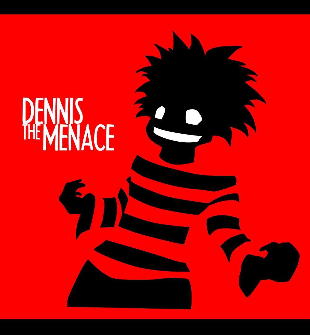 Dennis The Menace (noir) by Wajaholic on Newgrounds