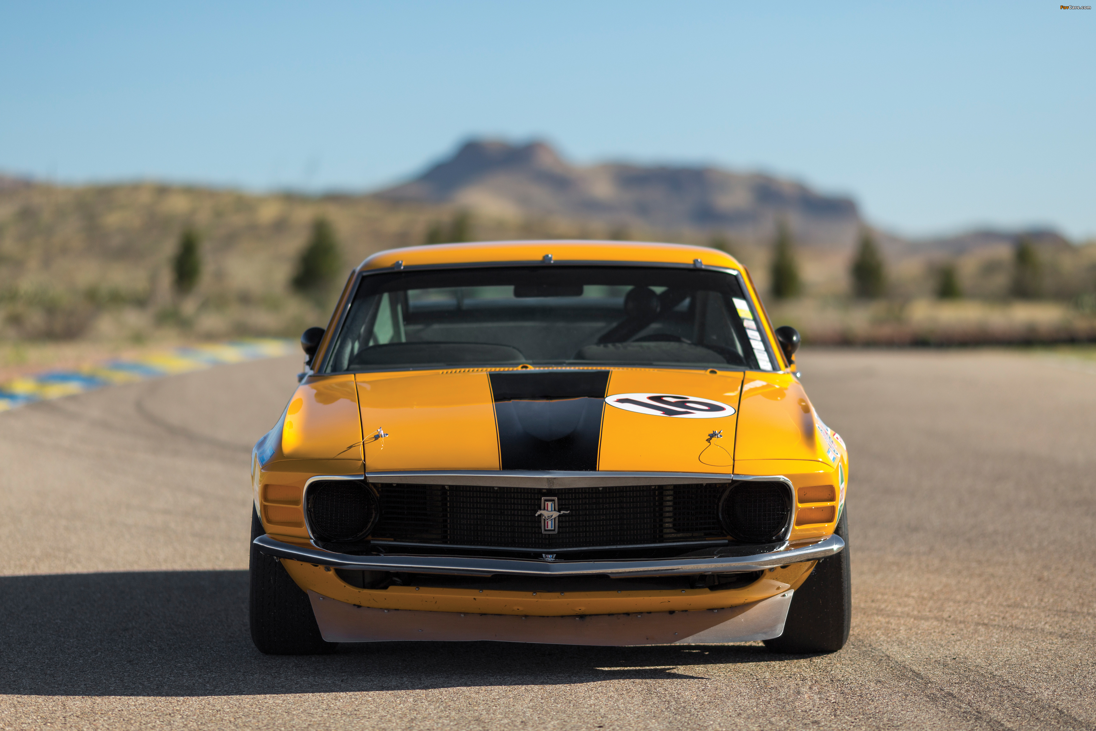 Ford Mustang Boss 302 Trans Am Race Car 1970 Wallpaper (3600x2400)