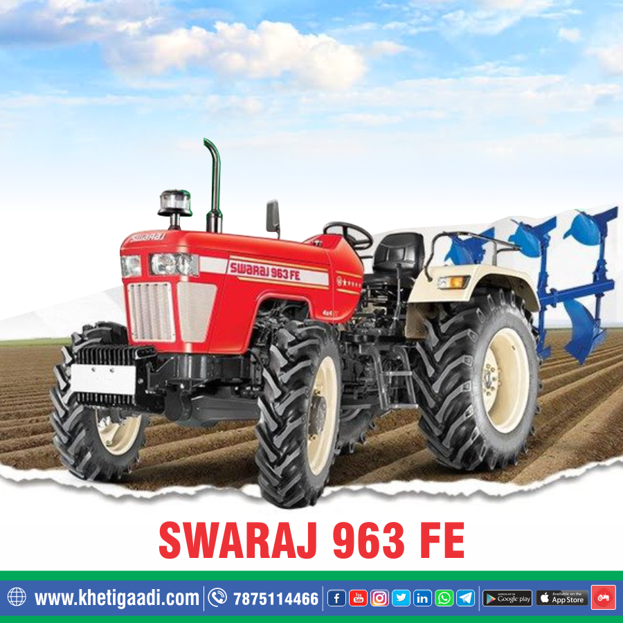Swaraj 963 FE 2 WD. New tractor, Tractors, Fes