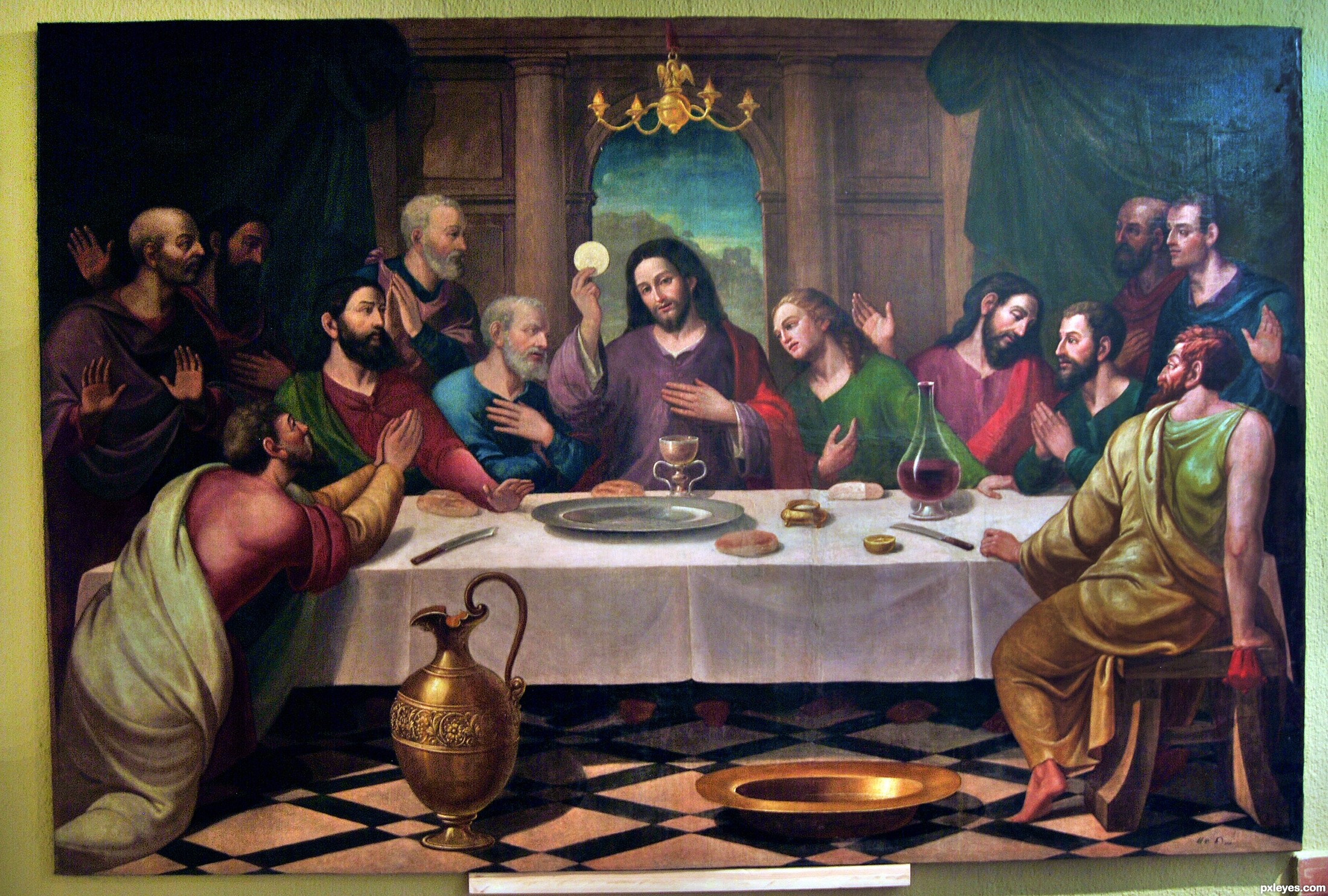 Free download The last supper picture by William for paintings 2200x1485 fo...