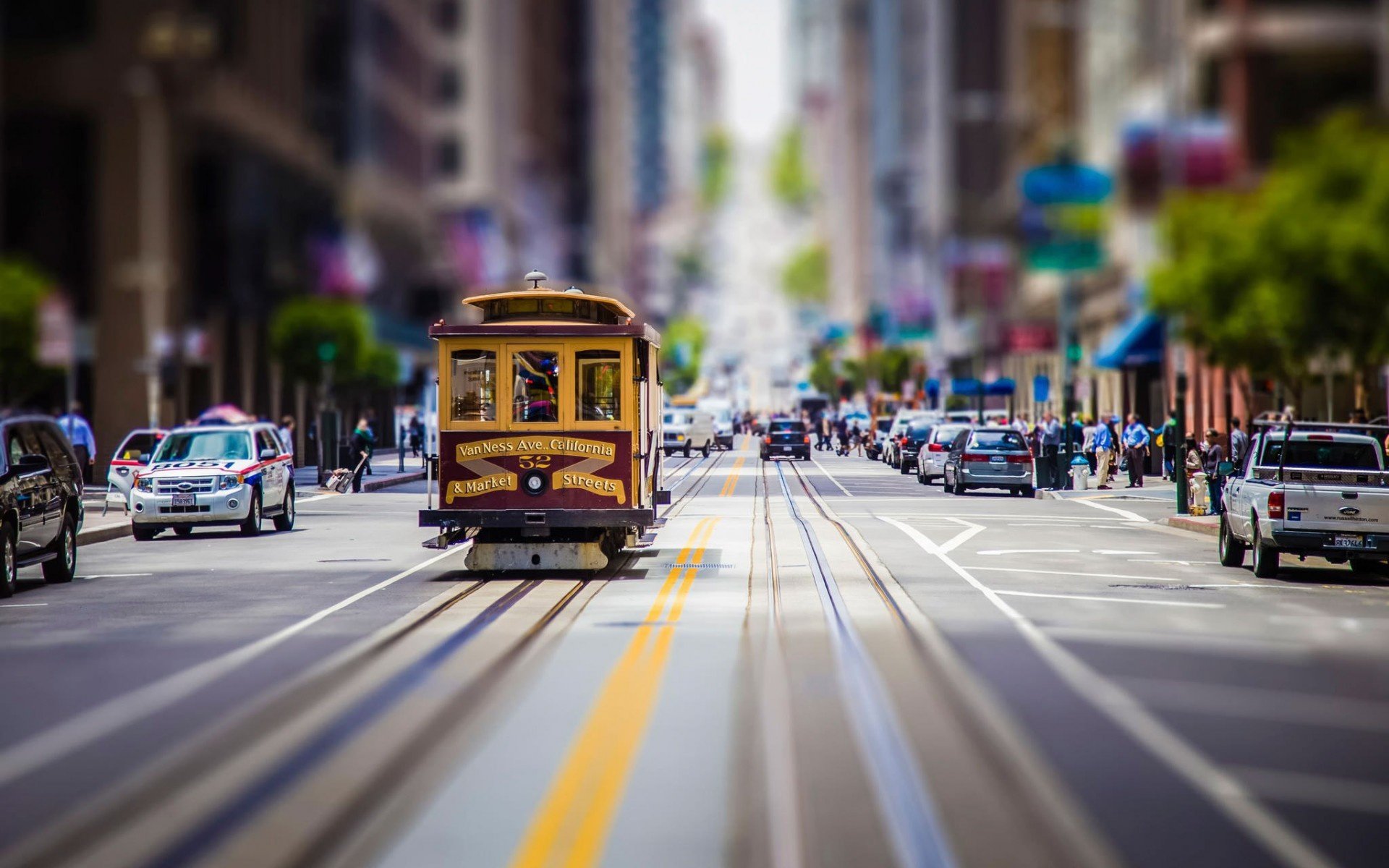 Desktop Wallpaper San Francisco Street View, HD Image, Picture, Background, 9i6ytb