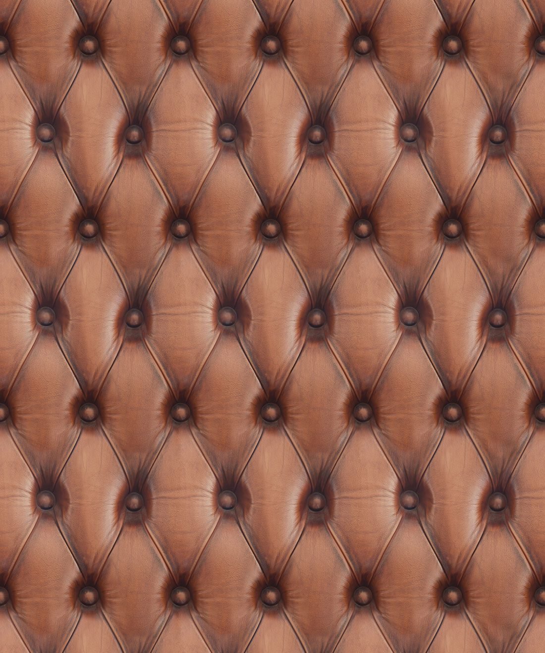 Chesterfield Wallpaper • Leather Effect Non Woven
