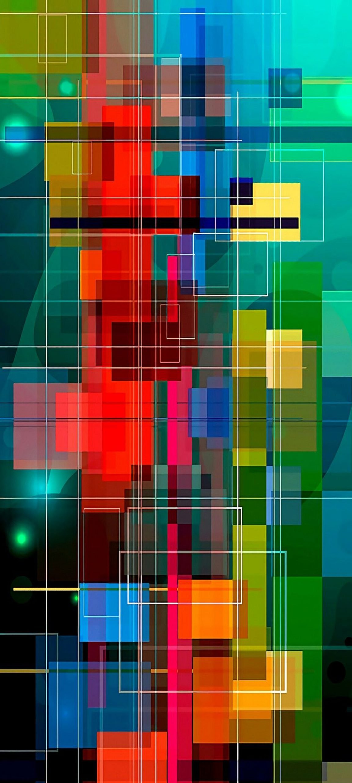 Wallpaper That Will Look Perfect on Your Samsung Galaxy S20 - Colorful Squares Wallpaper. Wallpaper Download. High Resolution Wallpaper
