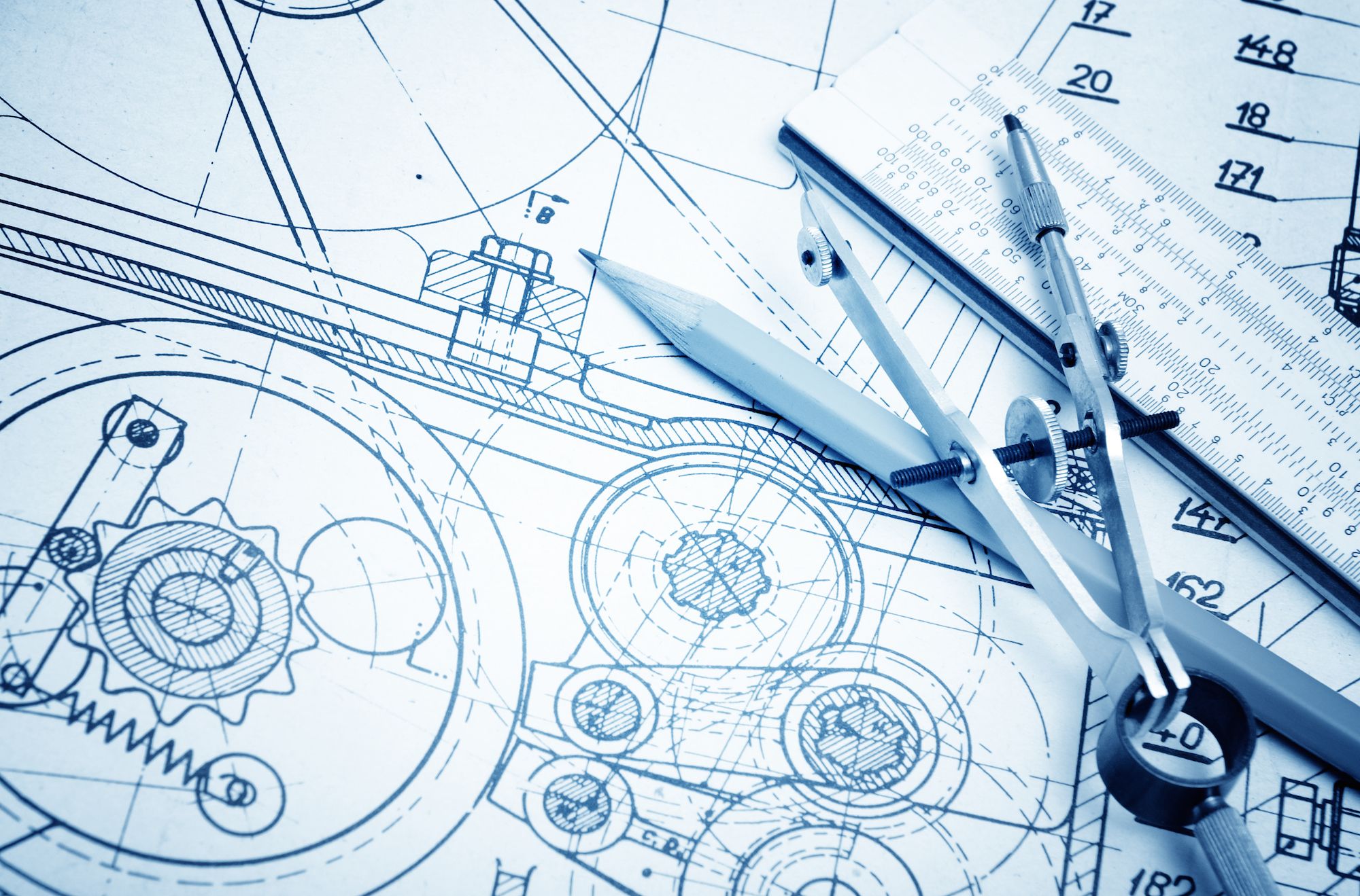 Mechanical Drawing Wallpaper Free Mechanical Drawing Background