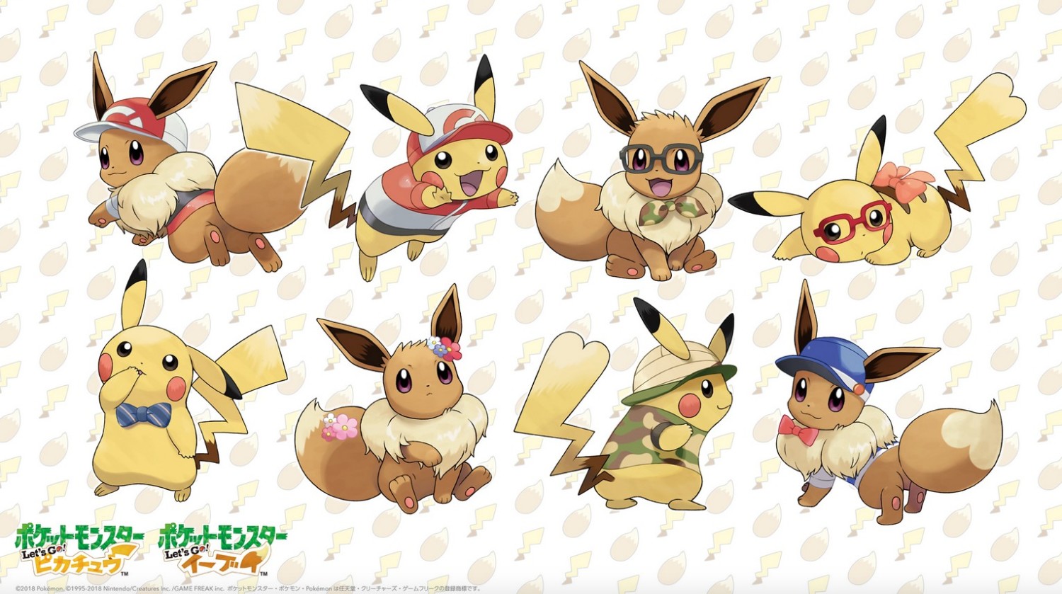 Download This Pokemon Let's GO Pikachu Eevee Wallpaper For Your PC And Smartphone