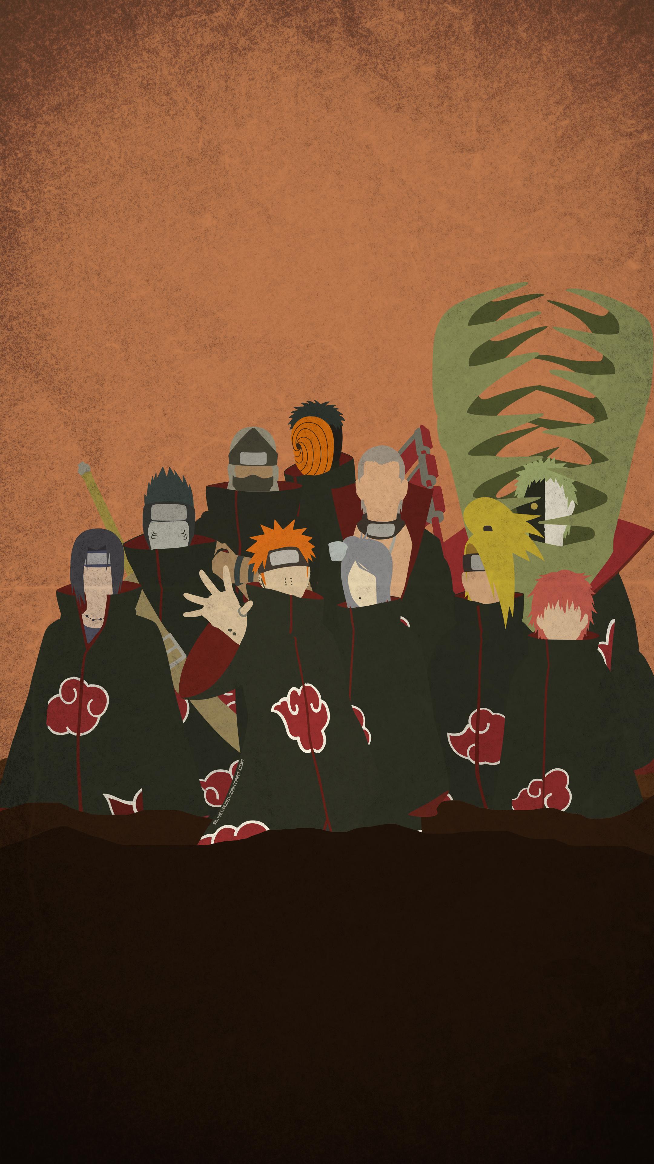 Akatsuki Minimalist Wallpaper