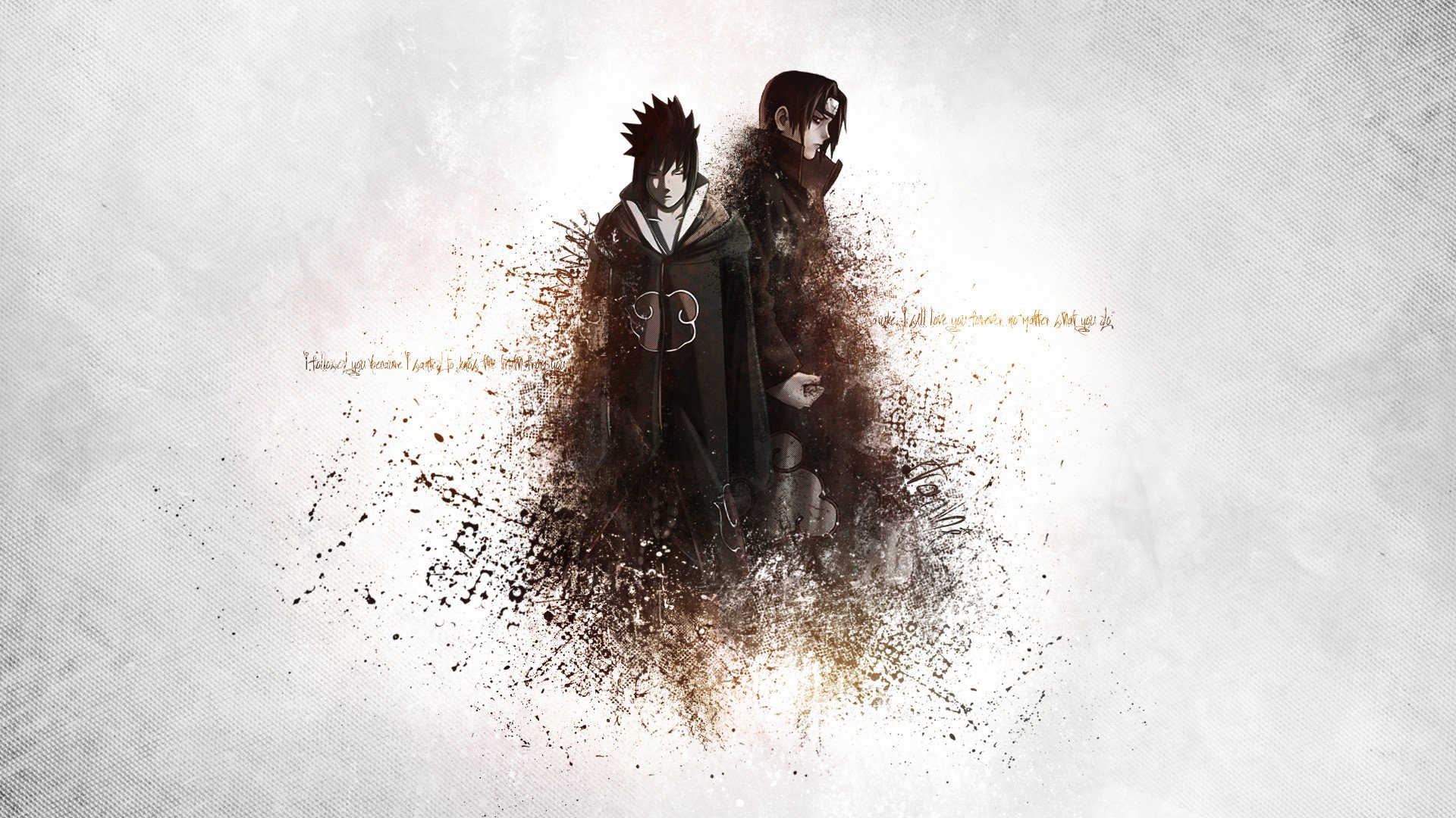 1920x1080 Itachi Uchiha, Akatsuki (Naruto), Naruto, Uchiha Clan, Minimalist wallpaper PNG. Mocah HD Wallpaper