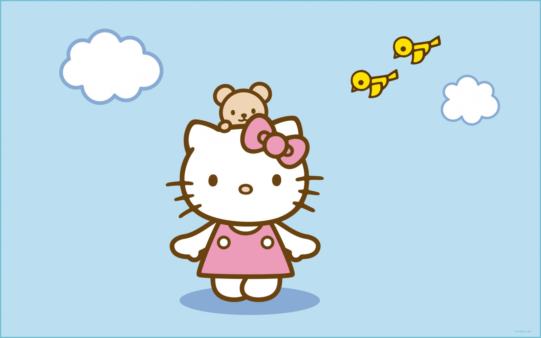 Hello Kitty Cute HD Background Image For IPad Mini 13 Wallpaper iPad