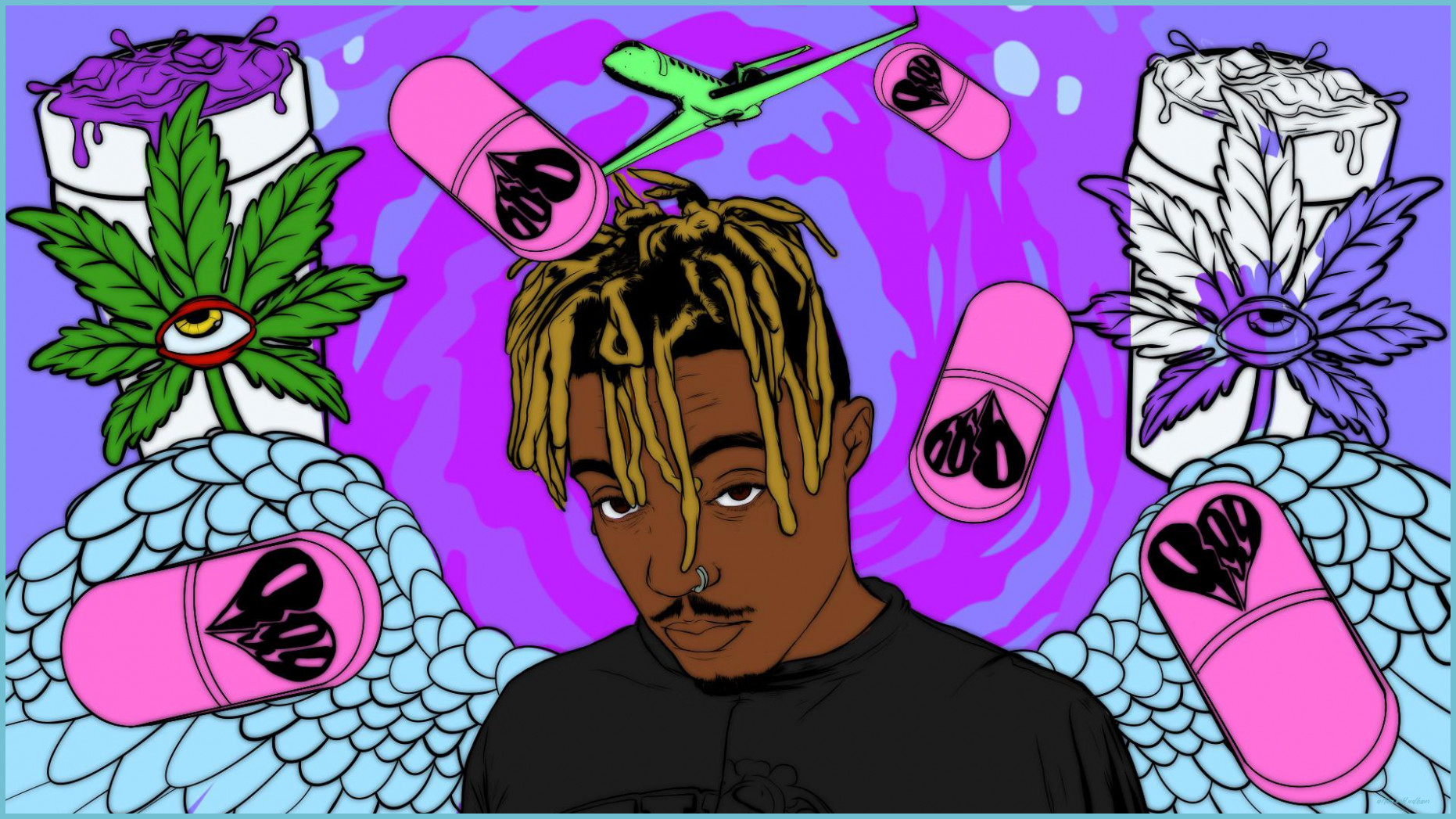 Juice Wrld Aesthetic PC Wallpapers - Wallpaper Cave