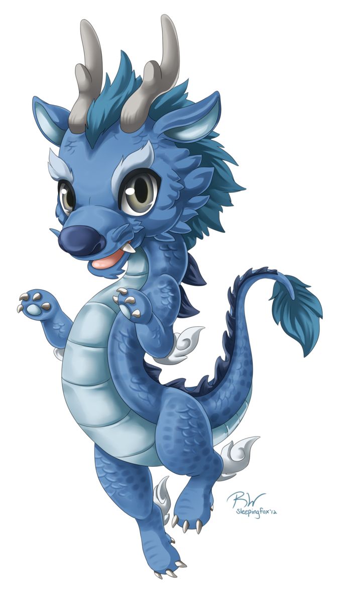 Baby Chinese Dragon Cartoon