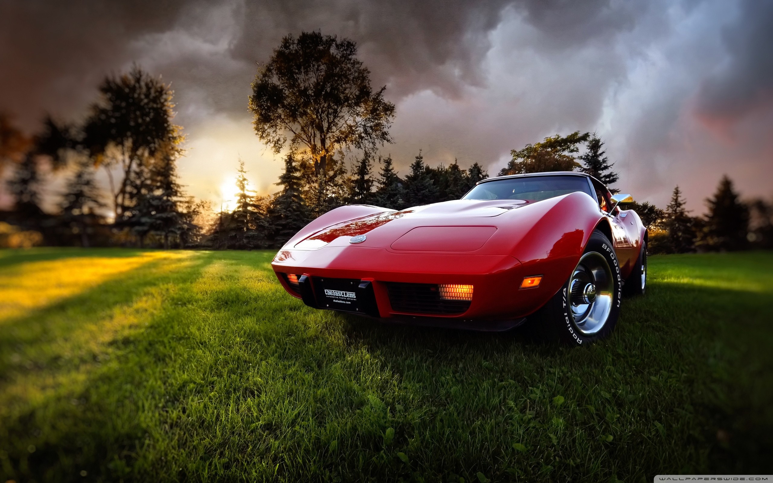 Old Chevrolet Corvette Ultra HD Desktop Background Wallpaper for 4K UHD TV, Multi Display, Dual Monitor, Tablet