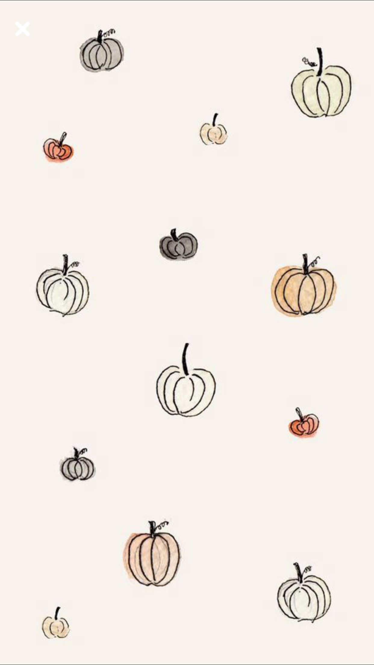 iPhone Cute Autumn Wallpaper
