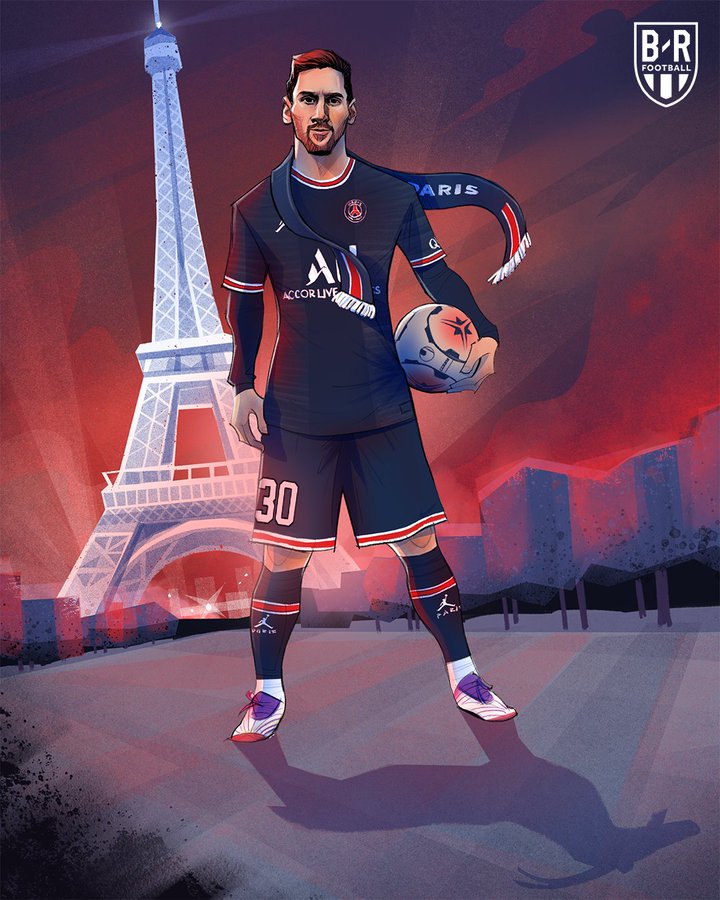 Messi PSG mobile wallpaper