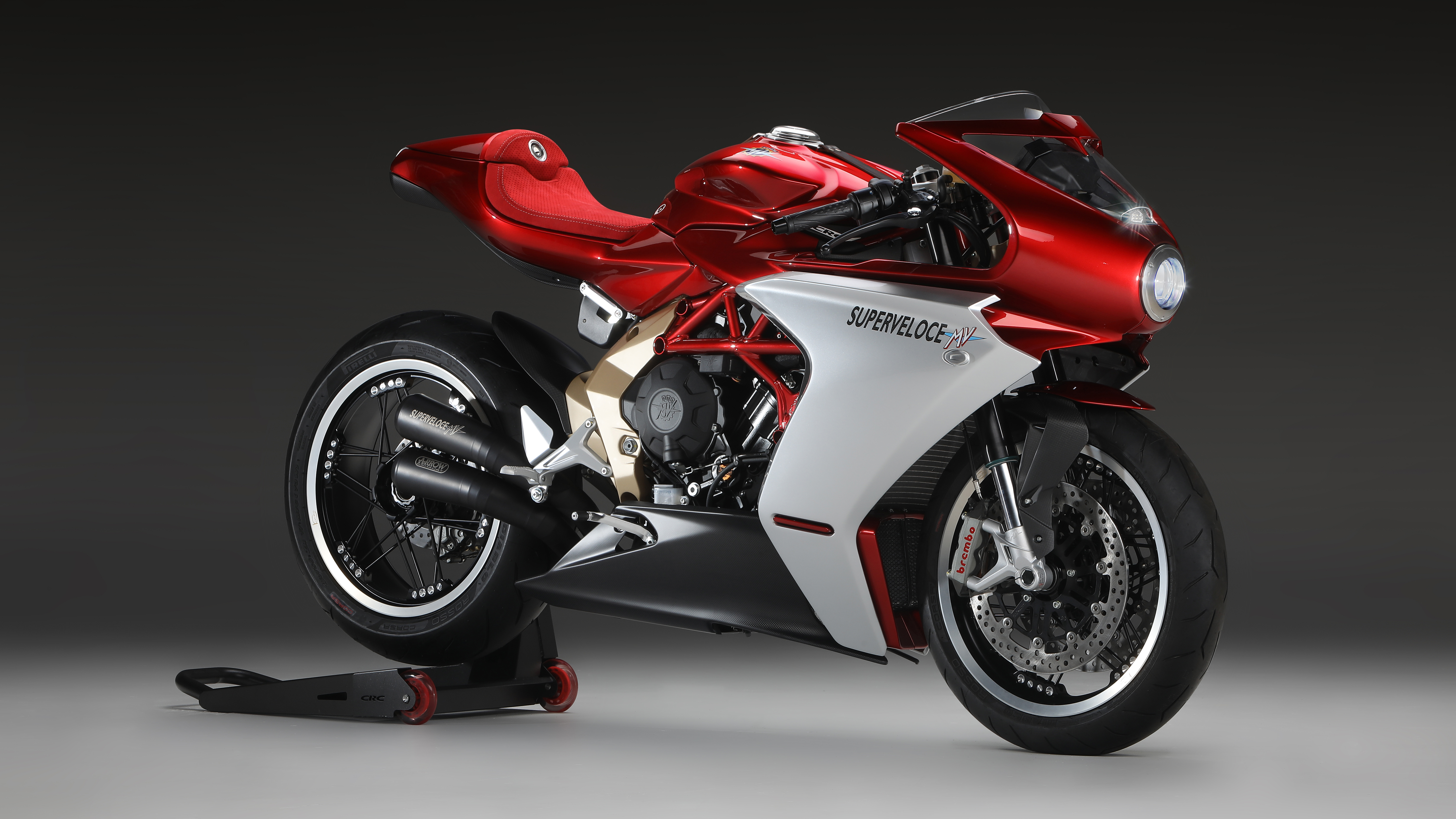 MV Agusta Superveloce 800 Serie Oro 2020 5K Wallpaper