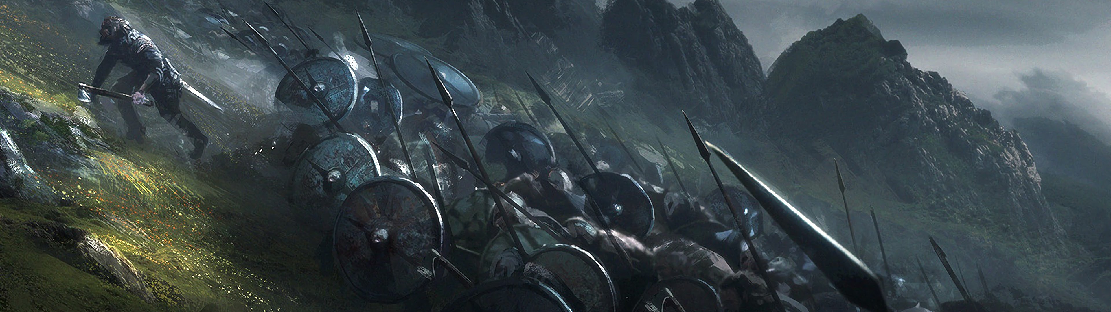 3840x1080 viking desktop wallpaper