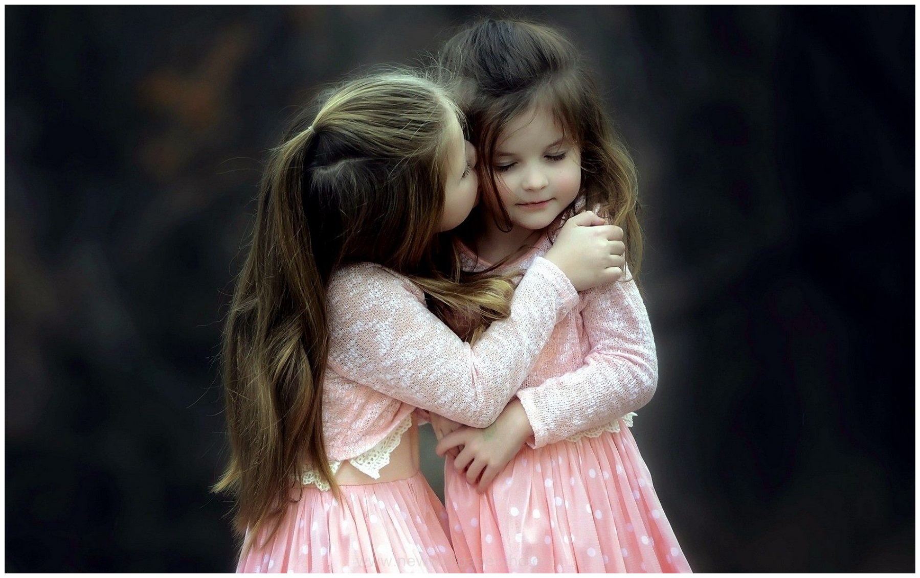 Image For Little Sister Cute Kiss HD Wallpaper Whatsapp Dp For Girl