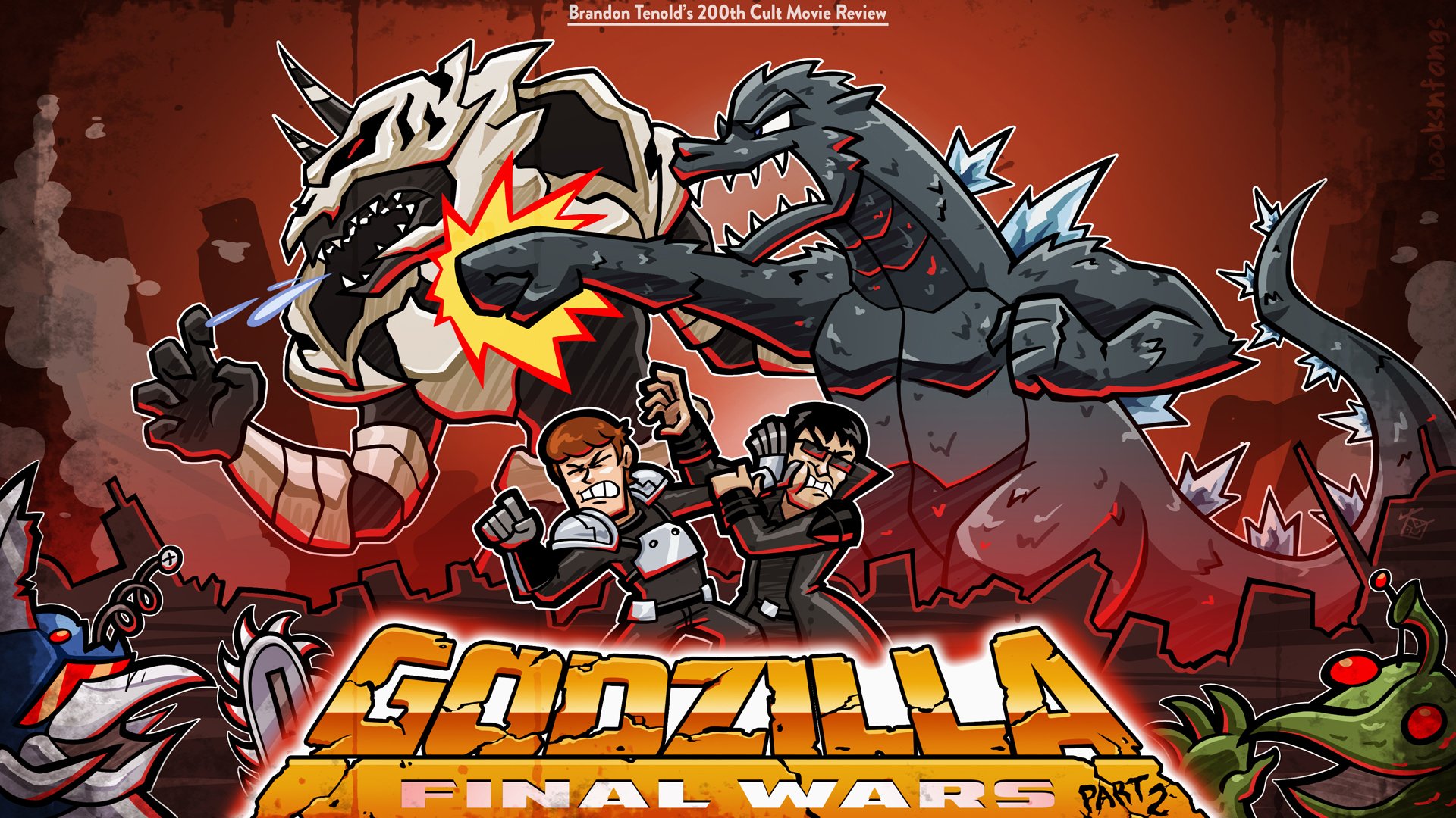 Brandon Tenold on Twitter: New episode Godzilla: Final Wars.