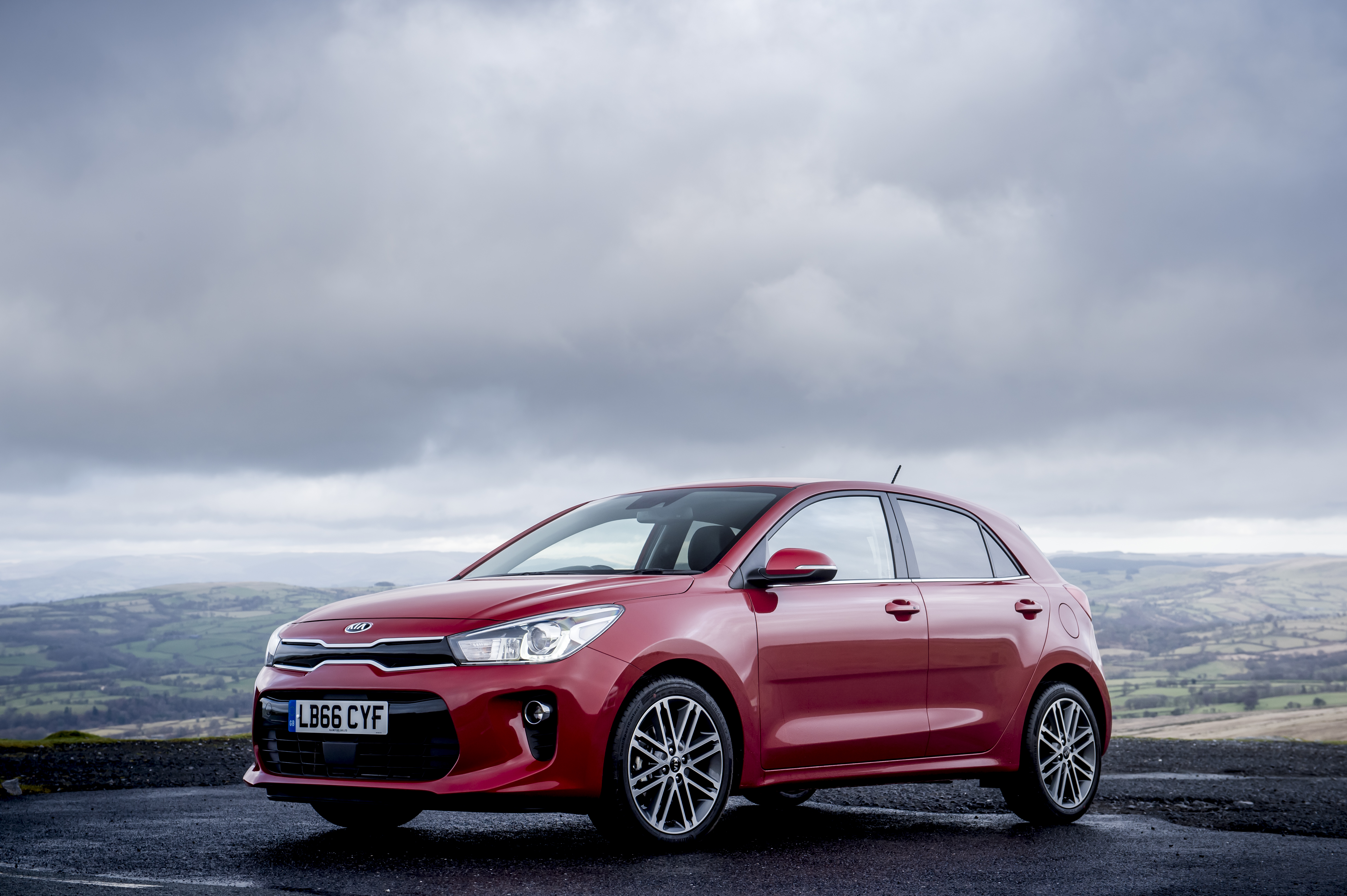 Wallpaper, 2017, Kia, Rio 3 1 0 T GDi First Edition UK version, netcarshow, netcar, car image, car photo 4928x3280