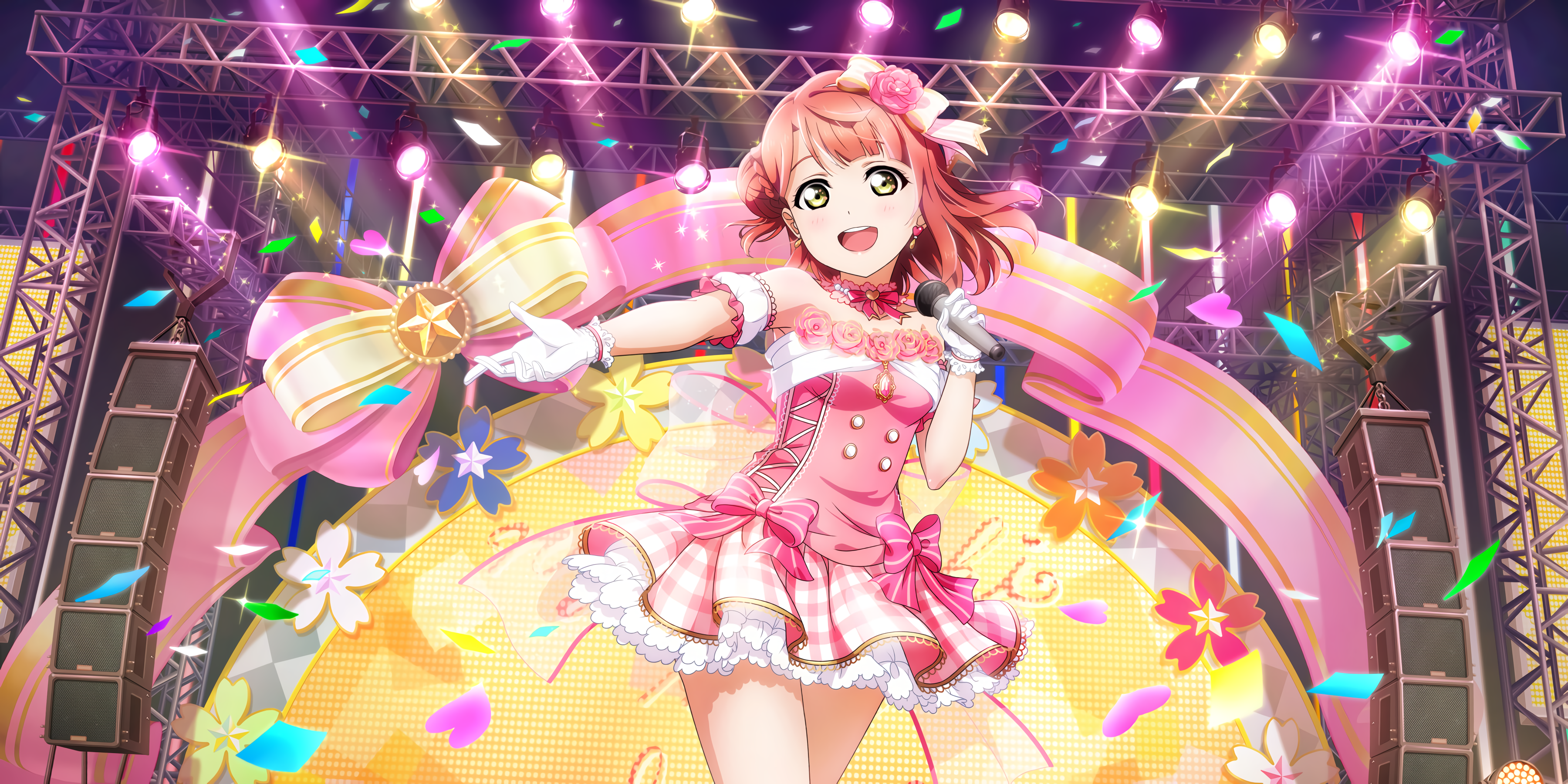Wallpaper, Love Live, Love Live Sunshine, Love Live Series, Uehara Ayumu 3600x1800